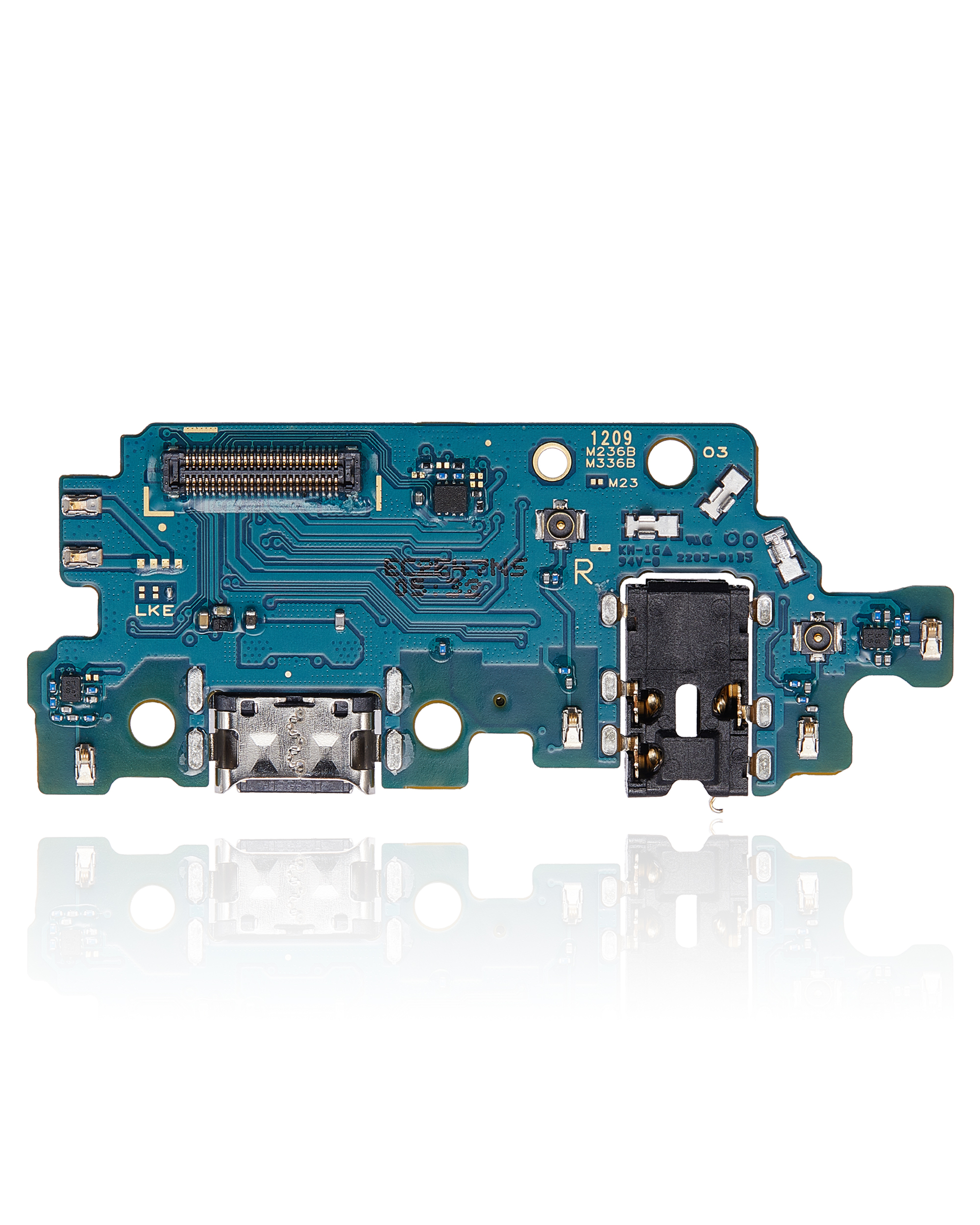 Ladebuchse mit Kopfhörerbuchse für Samsung Galaxy M23 (M236 / 2022) / M33 (M336 / 2022) (Premium) – Bild 4