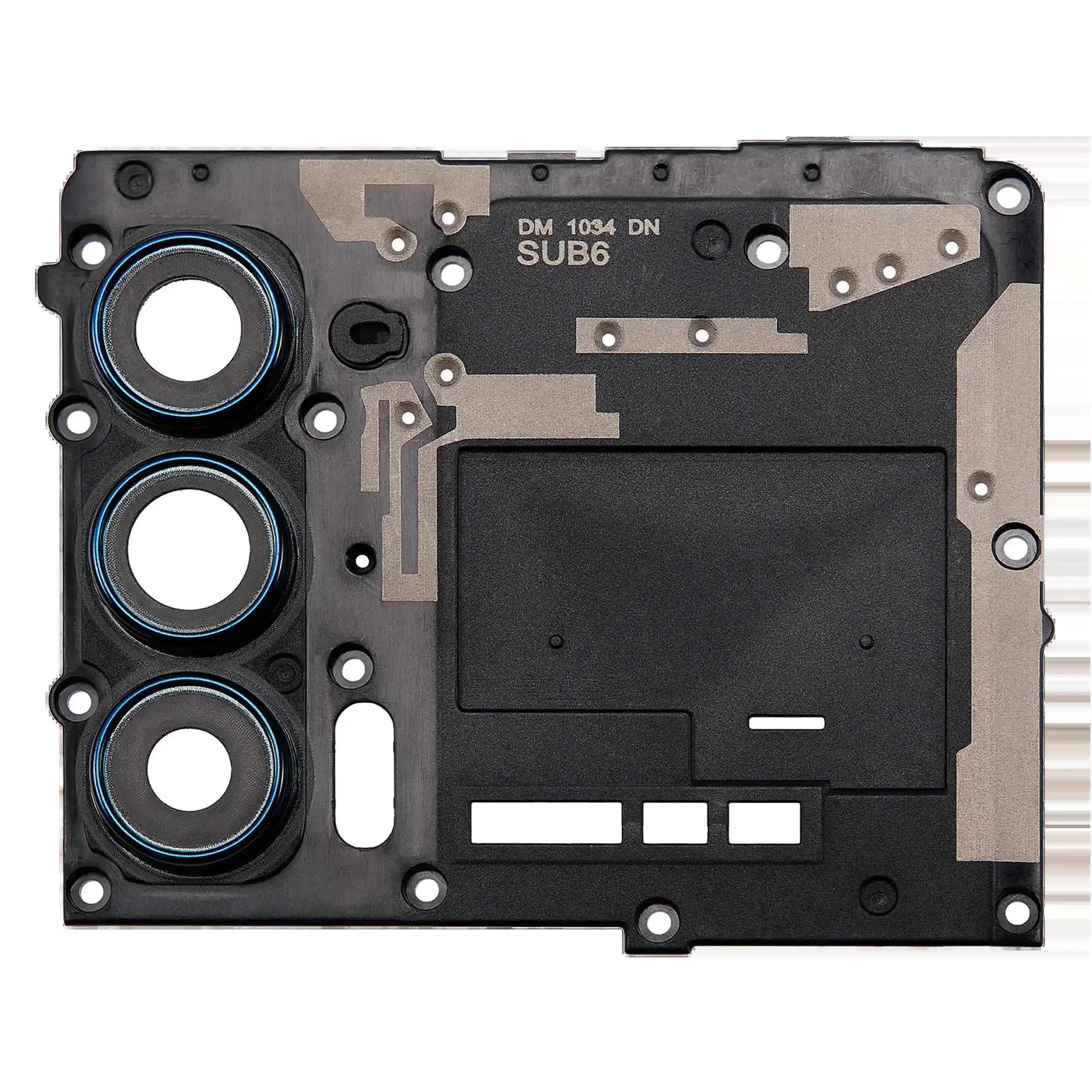 Rückkamera-Glas Halterung für Motorola Edge 5G (XT2141 / 2021) (Nebula Blue)