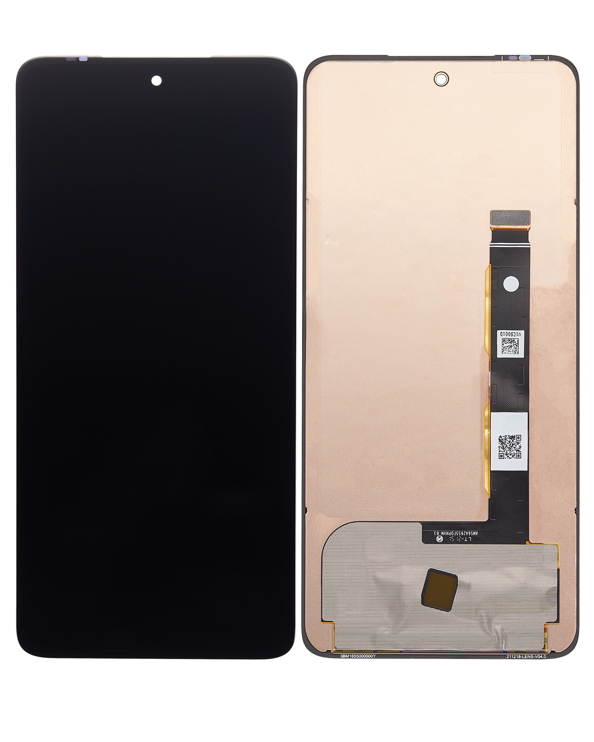OLED Display ohne Rahmen für Motorola Edge 30 (XT2203 / 2022) / Moto G71S (XT2225-2 / 2022) (professionell aufgearbeitet) – Bild 2