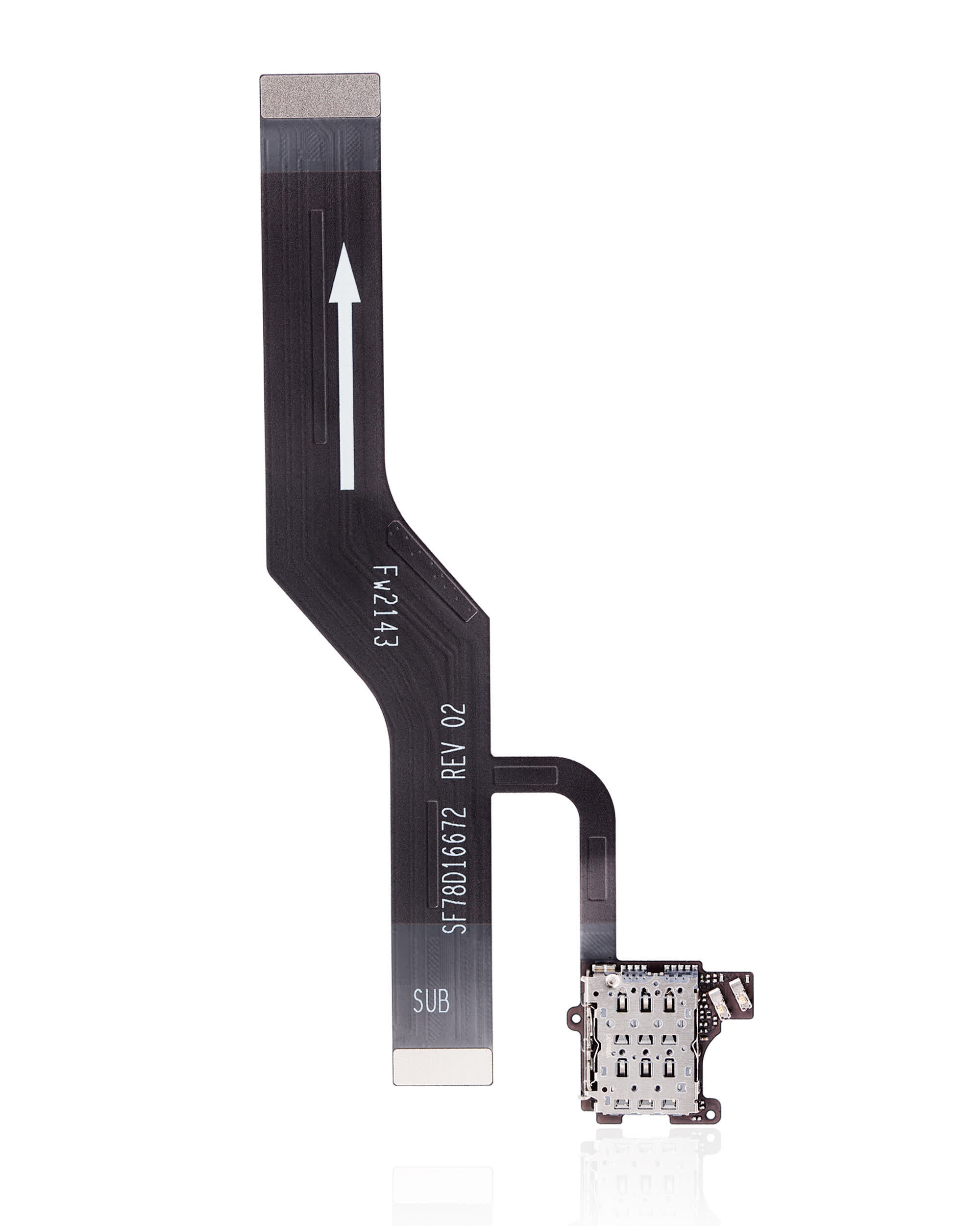 SIM-Kartenleser mit Flexkabel für Motorola Edge 30 (XT2203 / 2022) (REV 02)