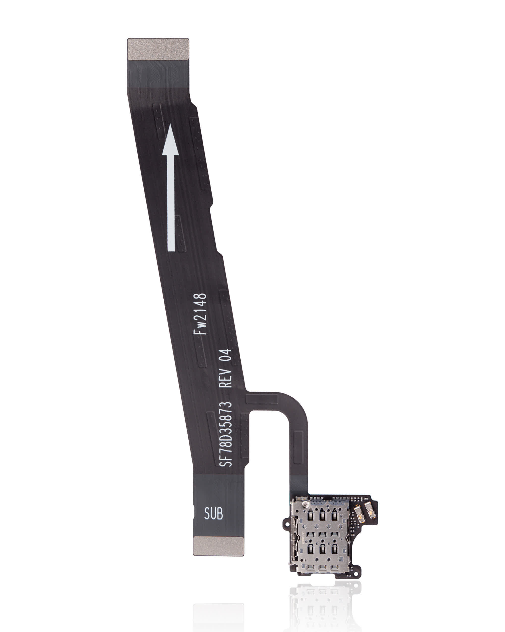 SIM-Kartenleser mit Flexkabel für Motorola Edge 30 (XT2203 / 2022) (REV 04)