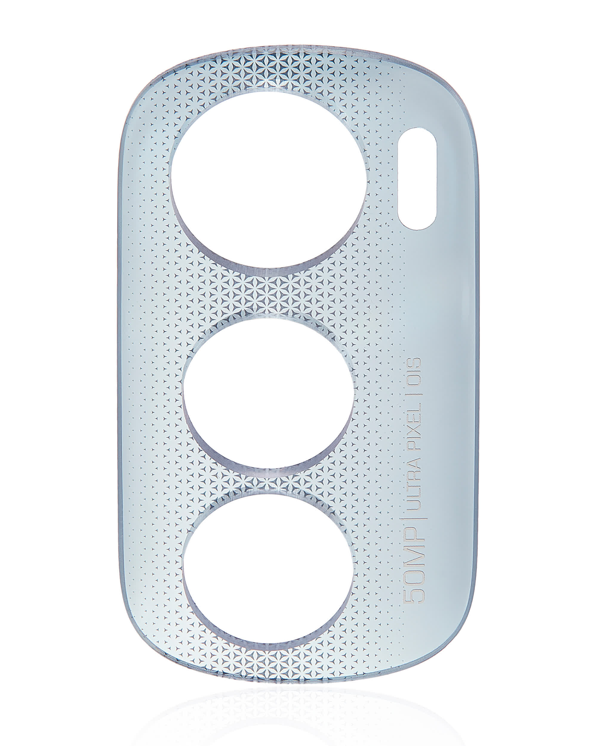 Rückkamera-Glas Halterung für Motorola Edge 30 (XT2203 / 2022) (Supermoon Silver)
