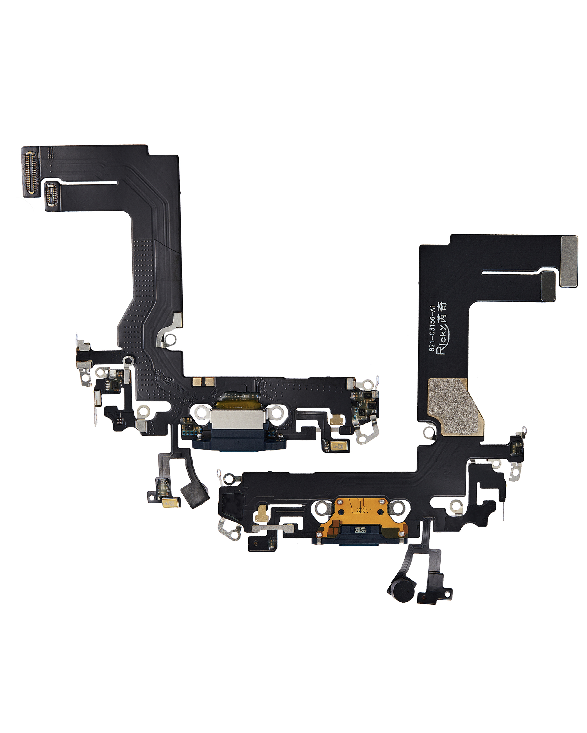 Ladebuchse Flexkabel für iPhone 13 Mini (Aftermarket Plus) (Blue (Blau)) – Bild 2