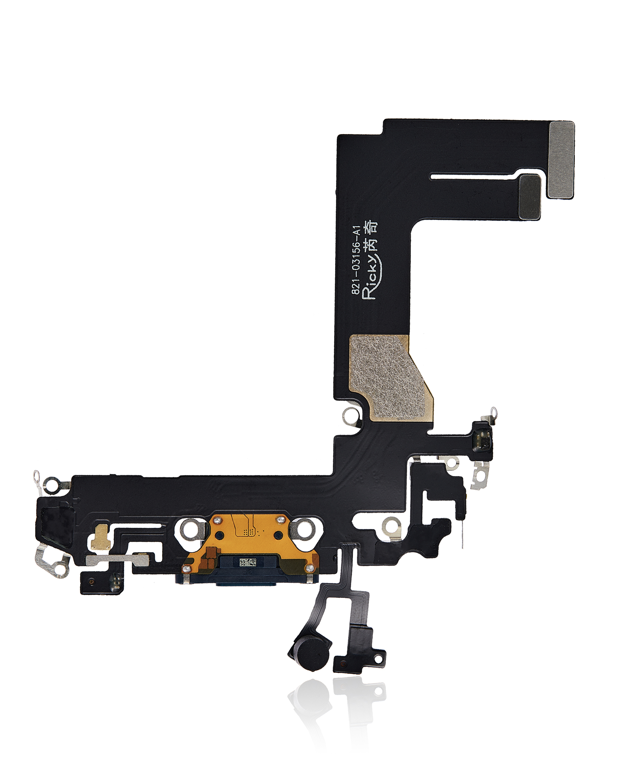 Ladebuchse Flexkabel für iPhone 13 Mini (Aftermarket Plus) (Blue (Blau)) – Bild 3