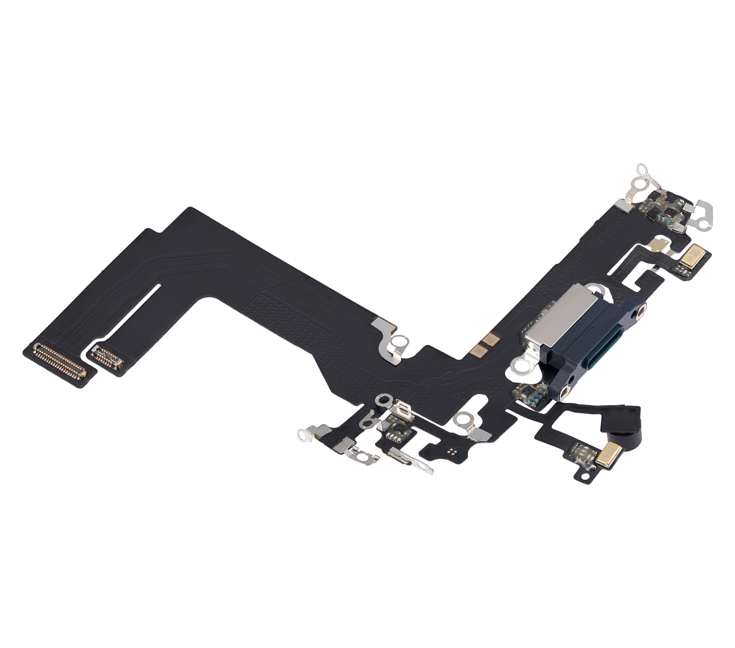 Ladebuchse Flexkabel für iPhone 13 Mini (Aftermarket Plus) (Blue (Blau)) – Bild 4