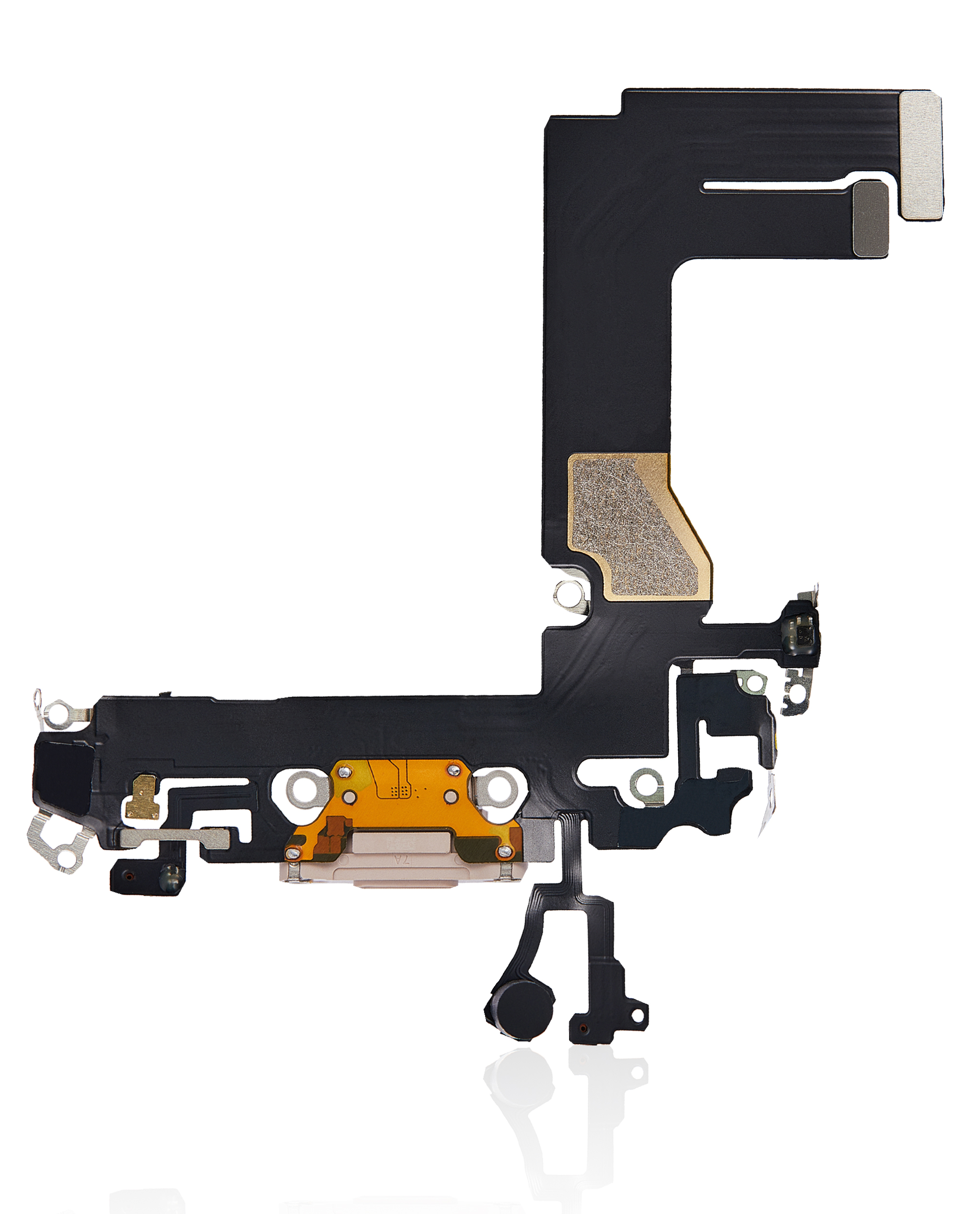 Ladebuchse Flexkabel für iPhone 13 Mini (Aftermarket Plus) (Pink (Rosa)) – Bild 3