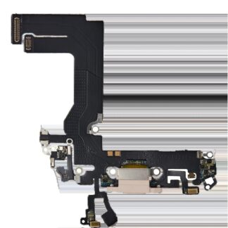 Ladebuchse Flexkabel für iPhone 13 Mini (Aftermarket Plus) (Pink (Rosa))