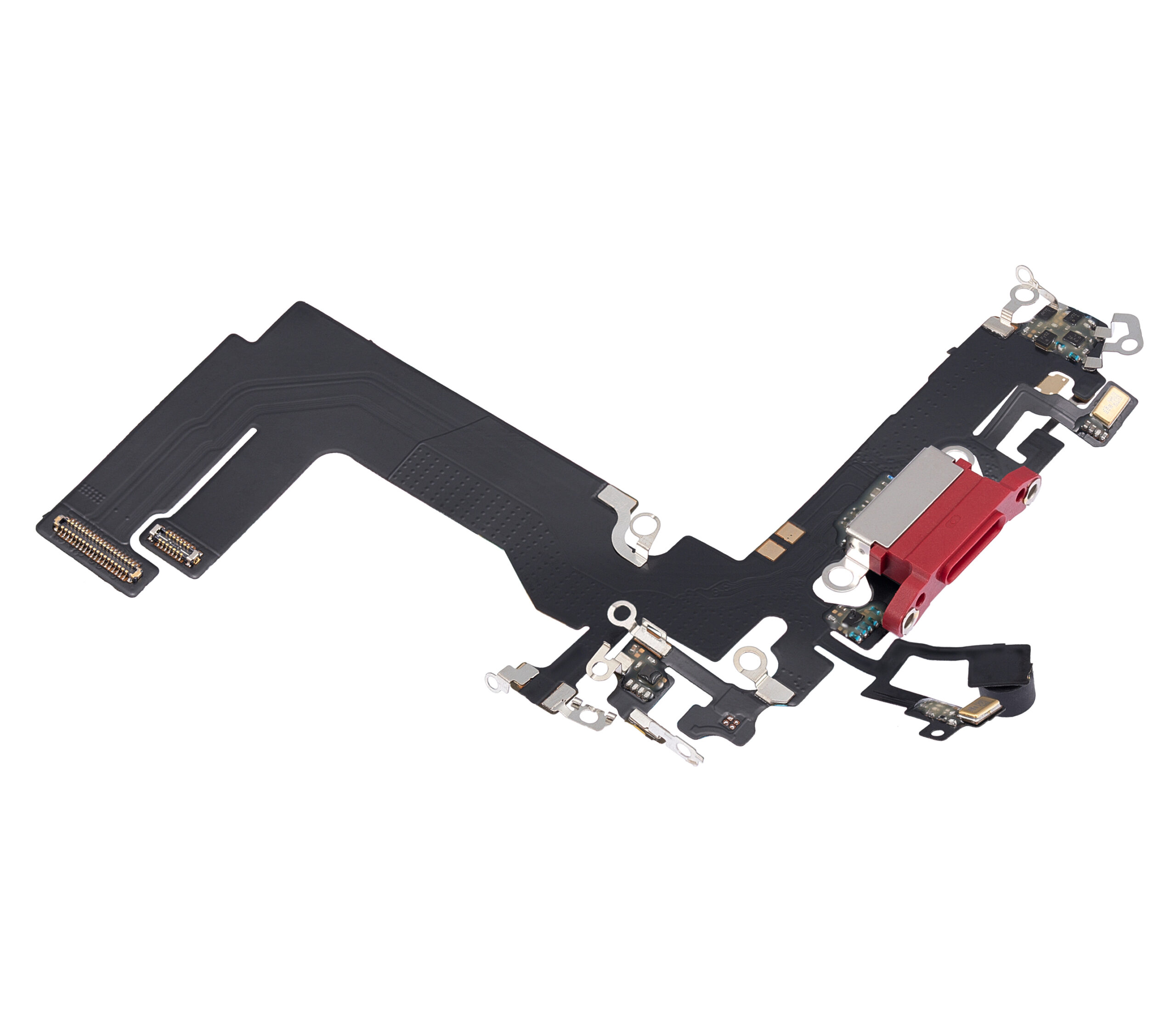 Ladebuchse Flexkabel für iPhone 13 Mini (Aftermarket Plus) (Red (Rot)) – Bild 4