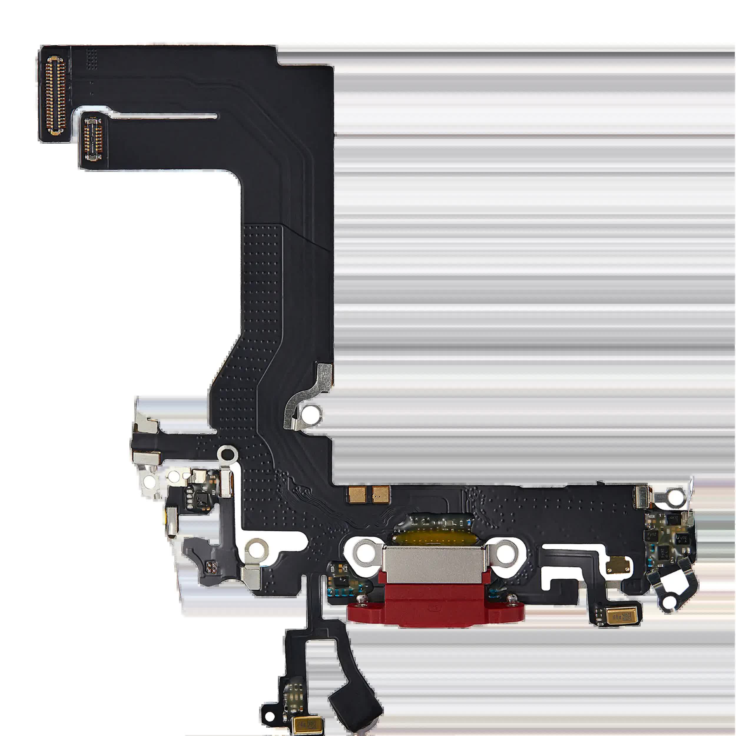 Ladebuchse Flexkabel für iPhone 13 Mini (Aftermarket Plus) (Red (Rot))