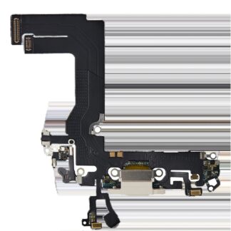 Ladebuchse Flexkabel für iPhone 13 Mini (Aftermarket Plus) (Starlight)