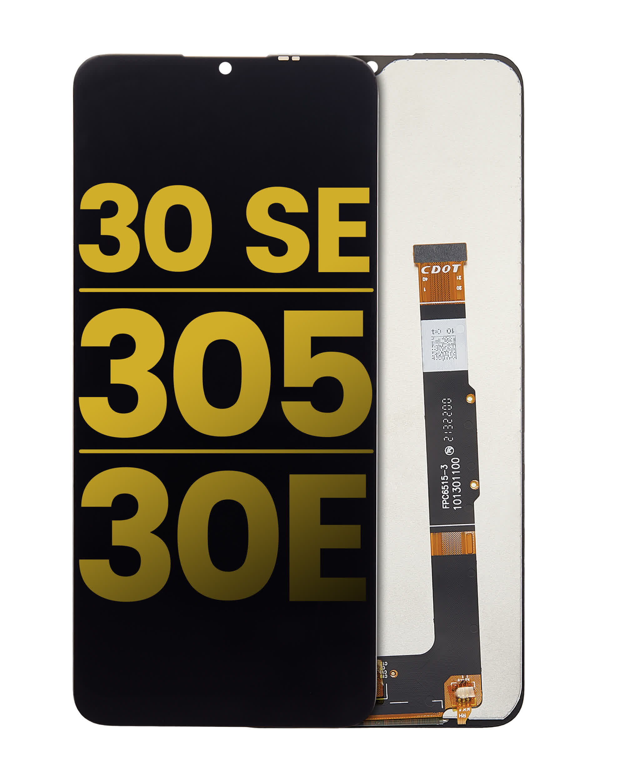 LCD Display ohne Rahmen für TCL 30 SE / TCL 305 / TCL 30E (professionell aufgearbeitet)