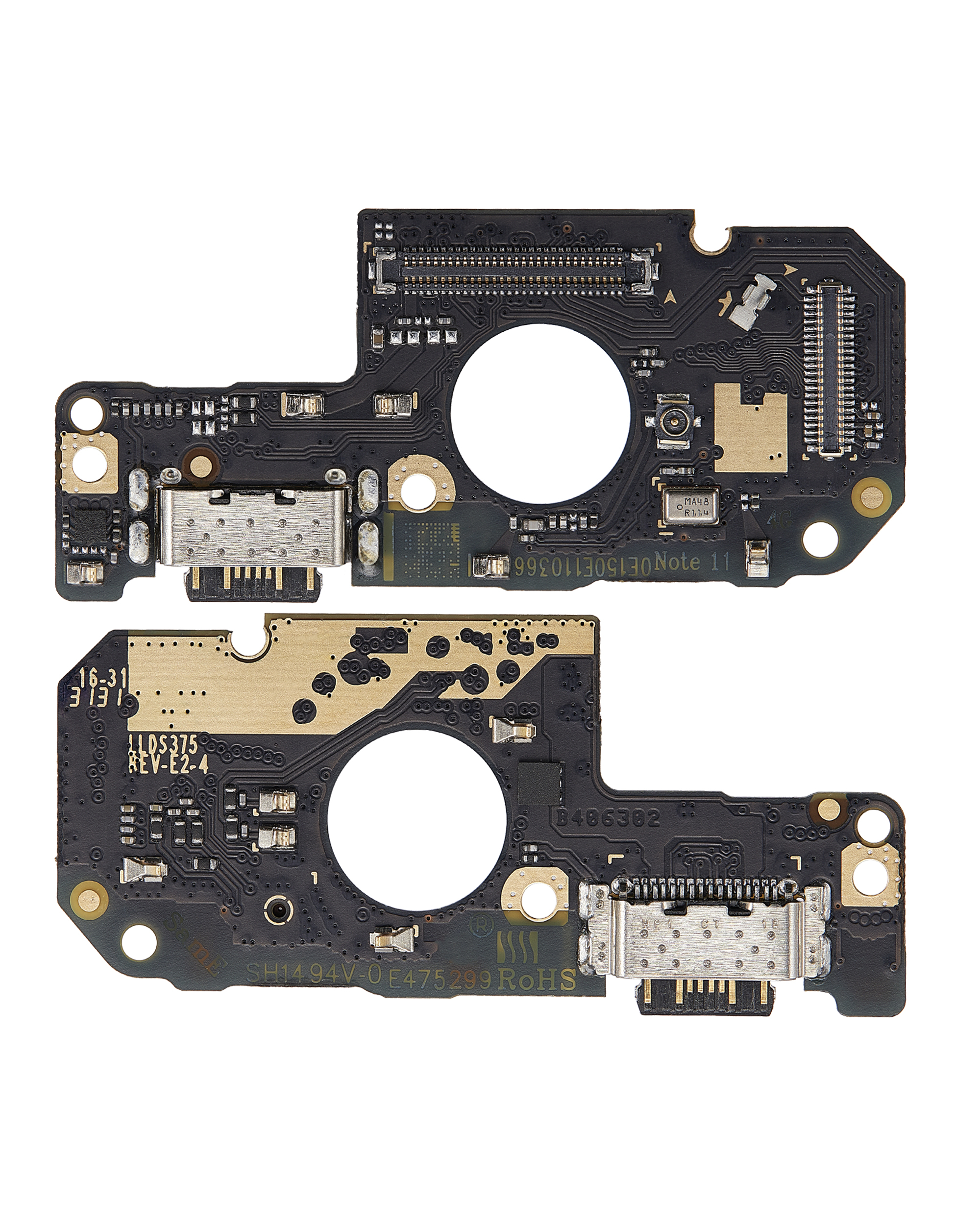 Ladebuchse mit PCB-Platine für Xiaomi Redmi Note 11 4G (International Version) – Bild 2