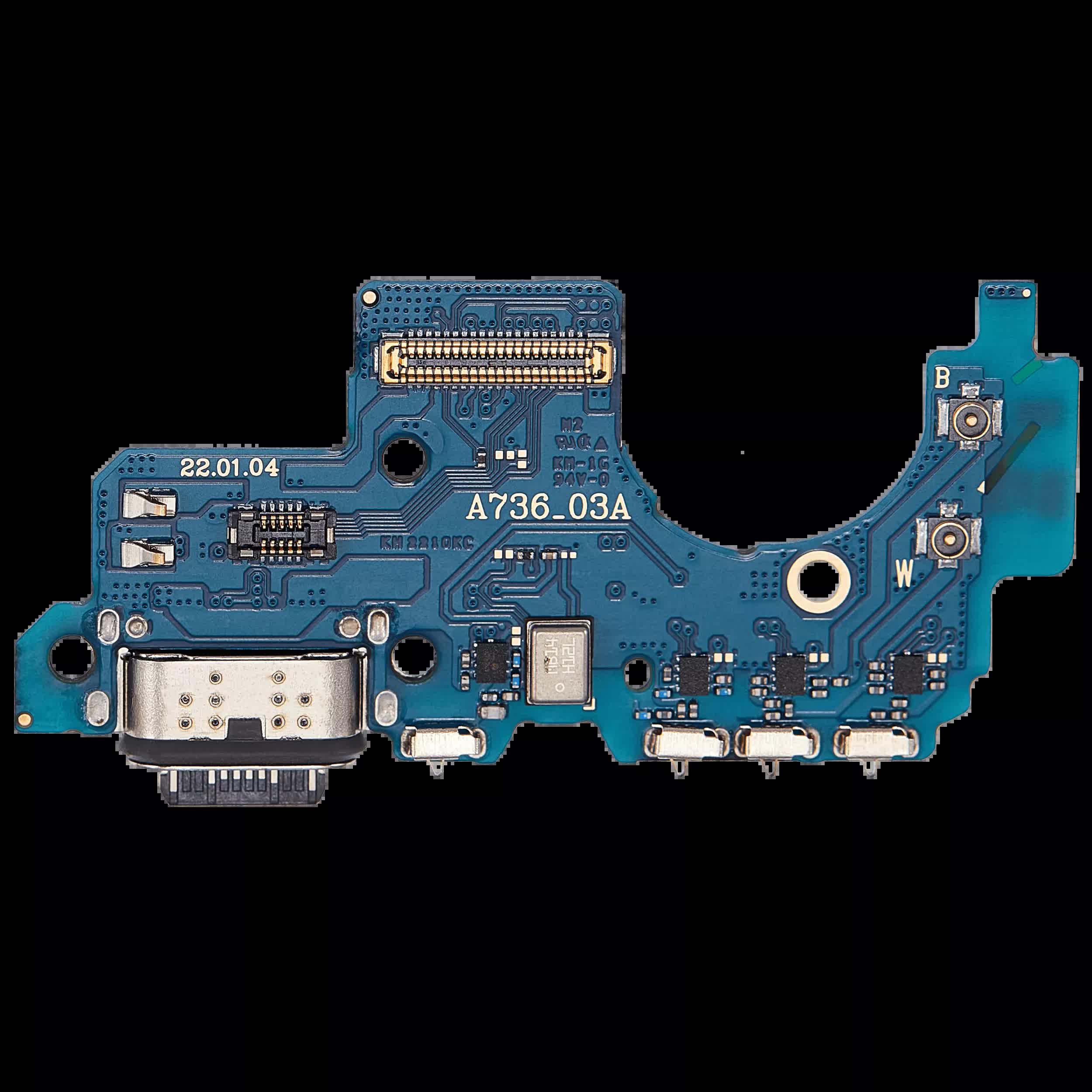 Ladebuchse mit Platine für Samsung Galaxy A73 5G (A736 / 2022) (Aftermarket Plus)