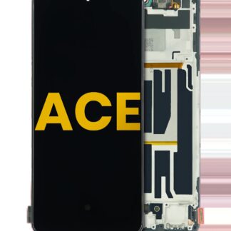 OLED Display mit Rahmen für OnePlus ACE (professionell aufgearbeitet)
