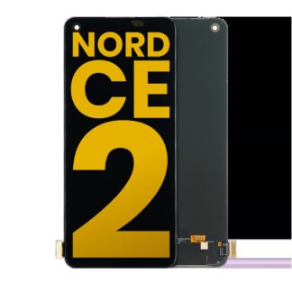 OLED Display ohne Rahmen für OnePlus Nord CE 2 5G (professionell aufgearbeitet)