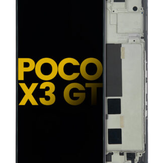 LCD Display mit Rahmen für Xiaomi Poco X3 GT (professionell aufgearbeitet)