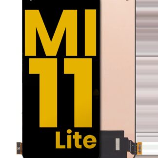 OLED Display ohne Rahmen für Xiaomi Mi 11 Lite / Xiaomi Mi 11 Lite 5G (professionell aufgearbeitet)