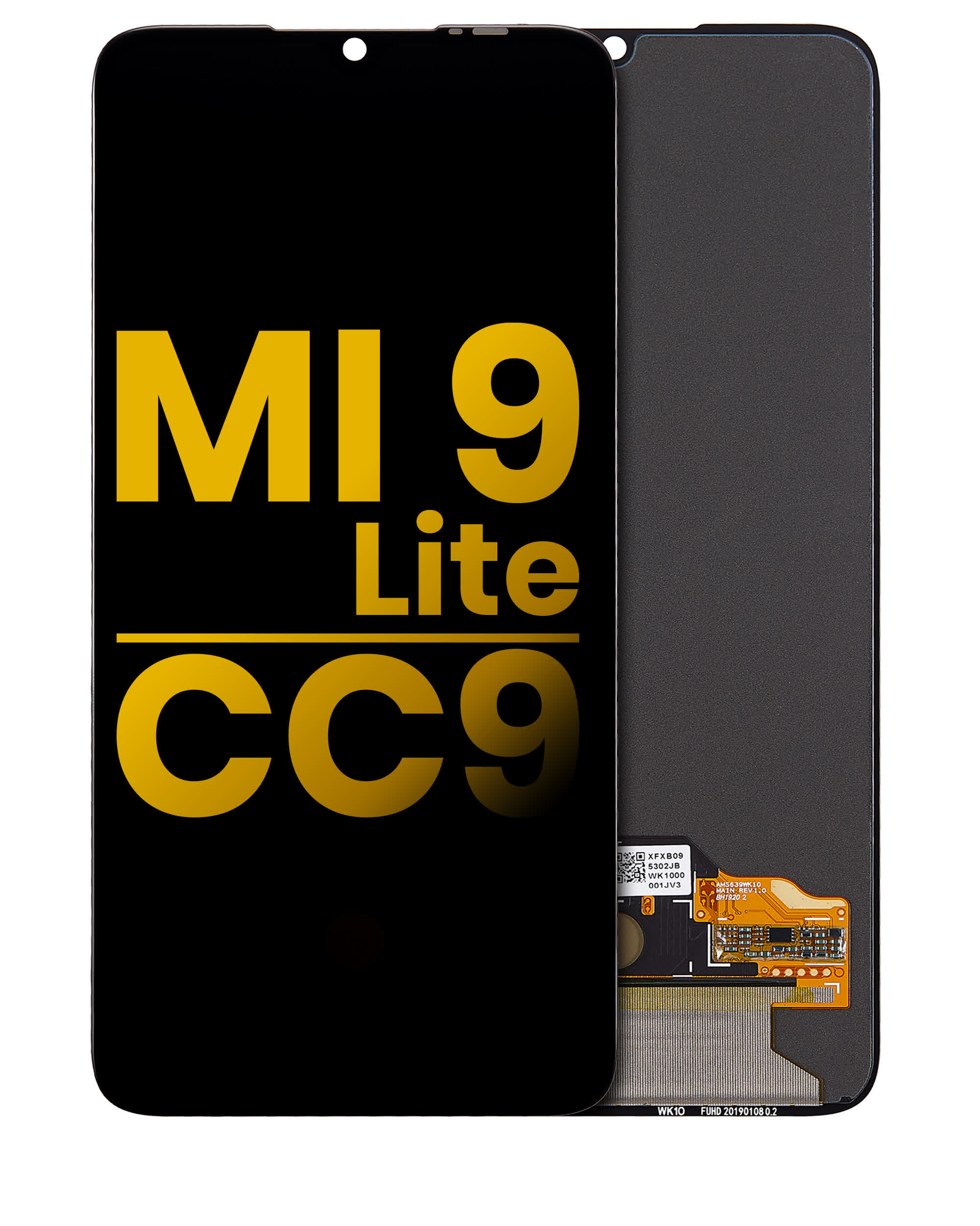 OLED Display ohne Rahmen für Xiaomi Mi 9 Lite / CC9 (professionell aufgearbeitet)