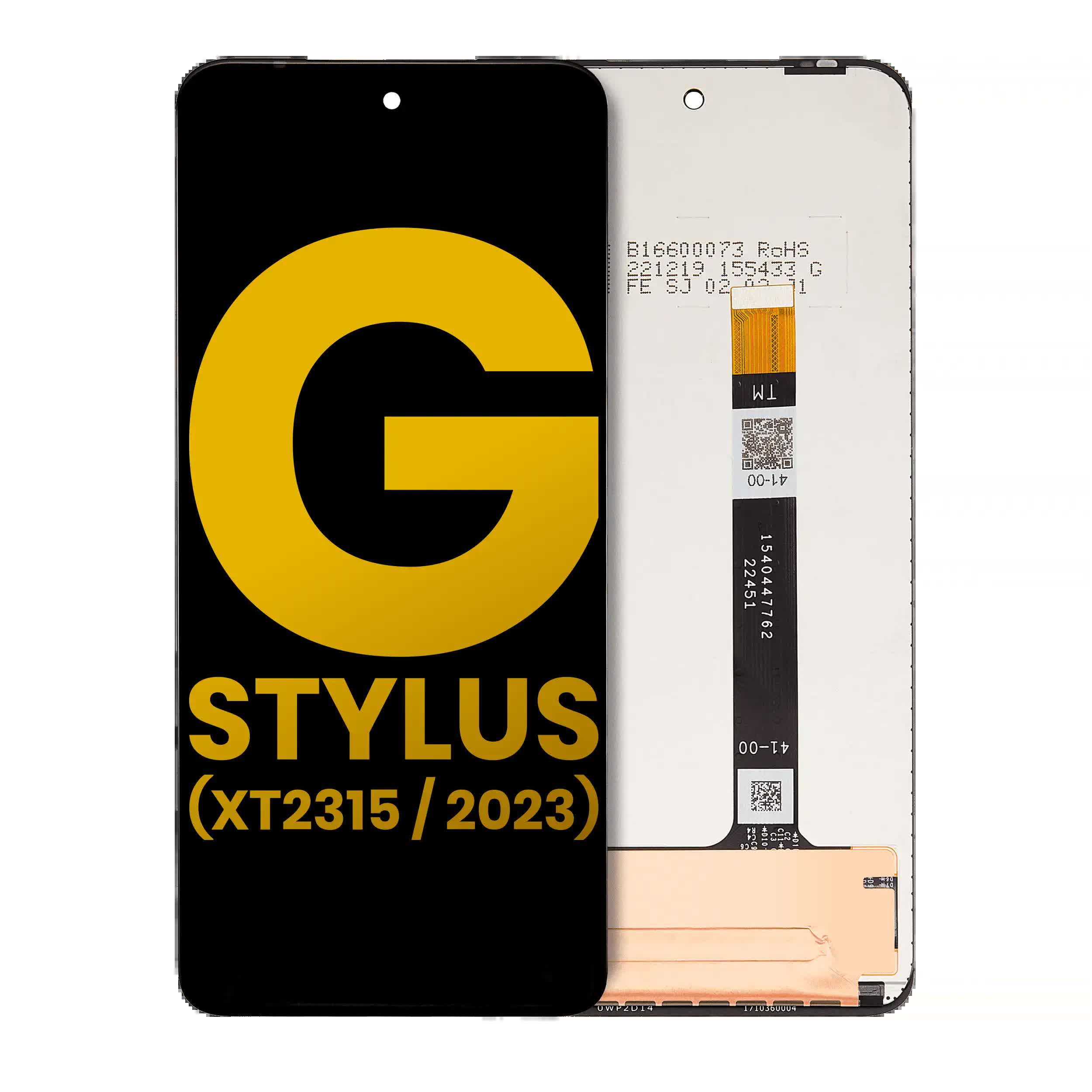 LCD Display ohne Rahmen für Motorola Moto G Stylus 5G (XT2315 / 2023) (professionell aufgearbeitet)