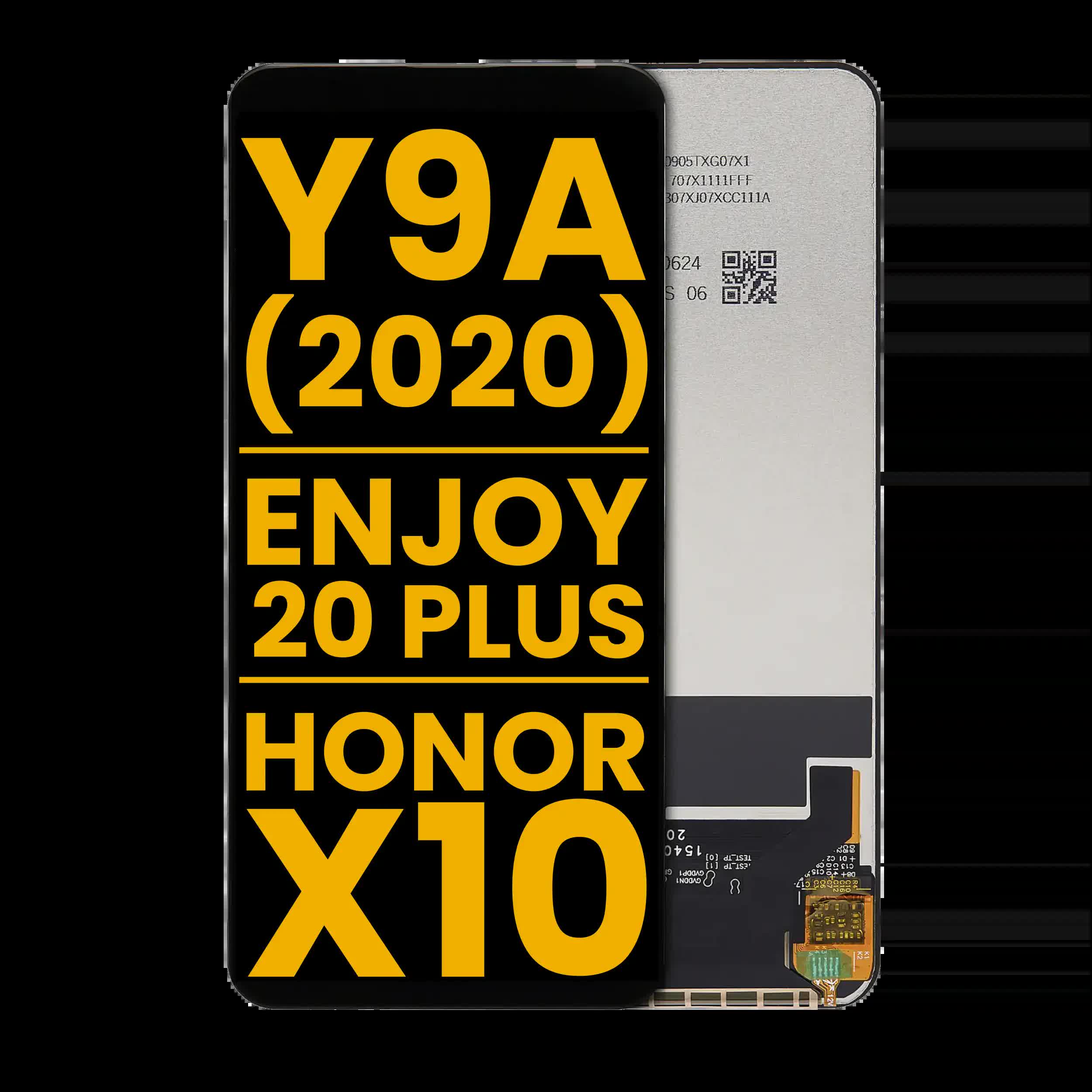 LCD Display ohne Rahmen für Huawei Y9A (2020) / Huawei Enjoy 20 Plus 5G / Honor X10 5G (professionell aufgearbeitet)
