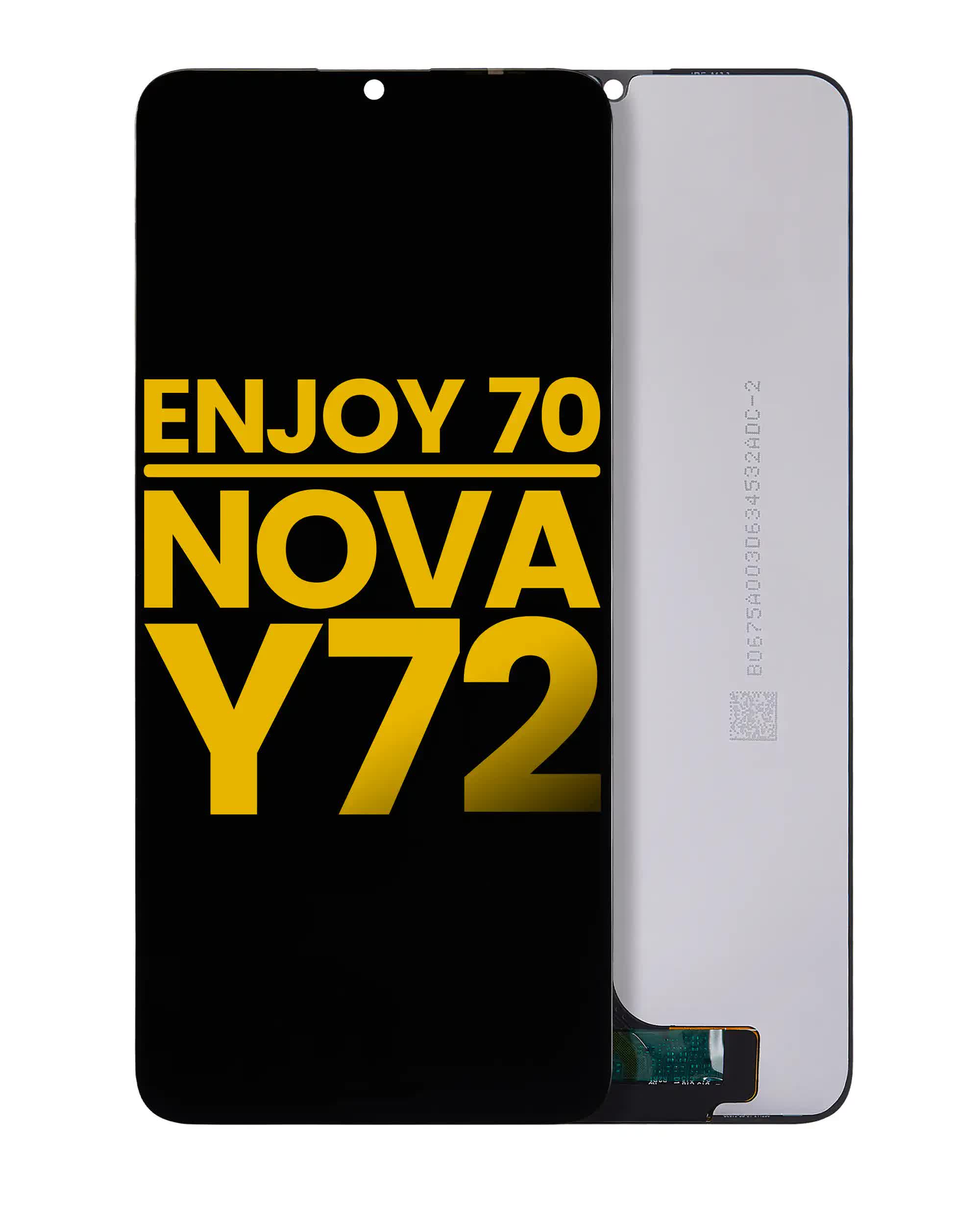 LCD Display ohne Rahmen für Huawei Enjoy 70 / Nova Y72 (professionell aufgearbeitet)