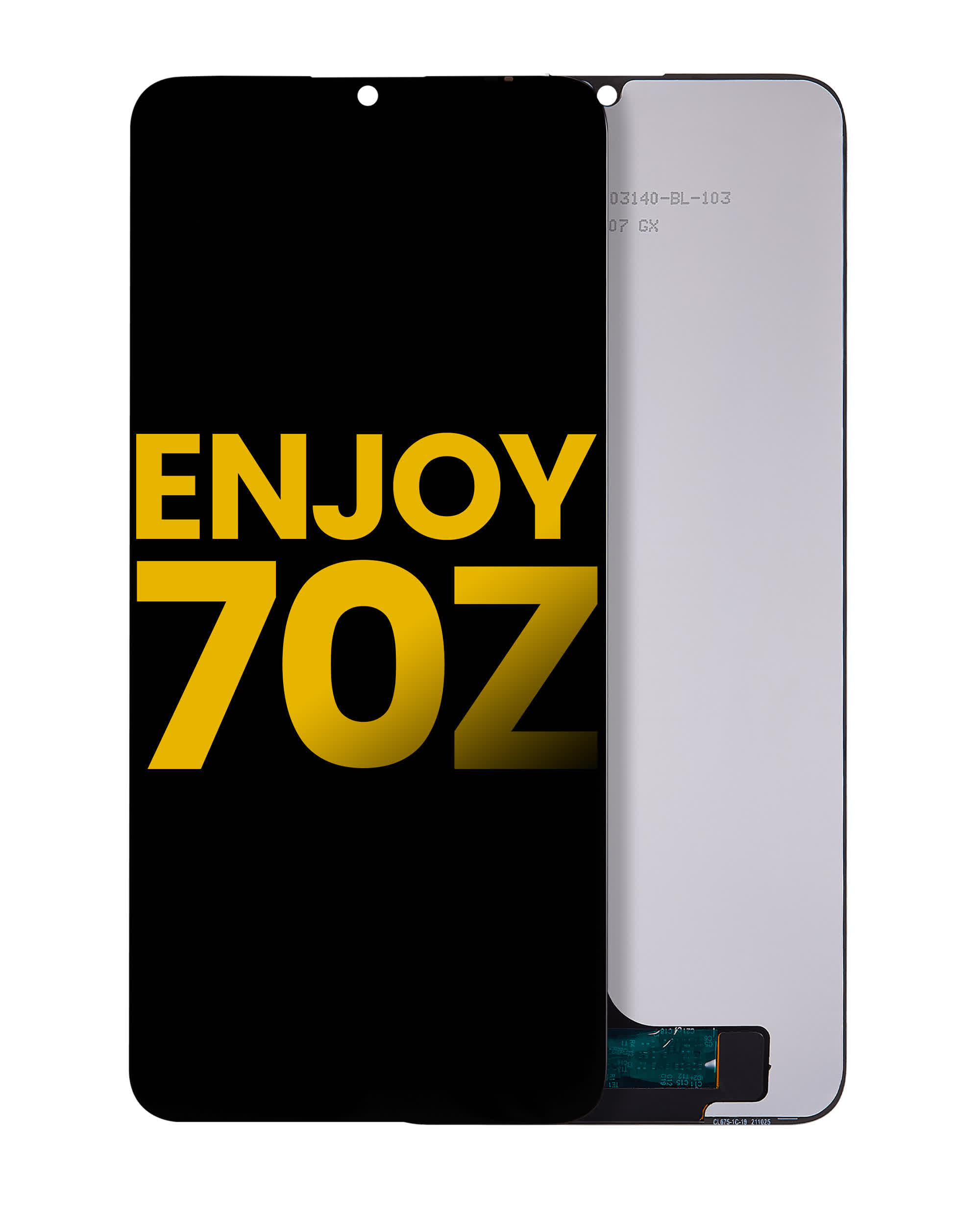 LCD Display ohne Rahmen für Huawei Enjoy 70Z (professionell aufgearbeitet)