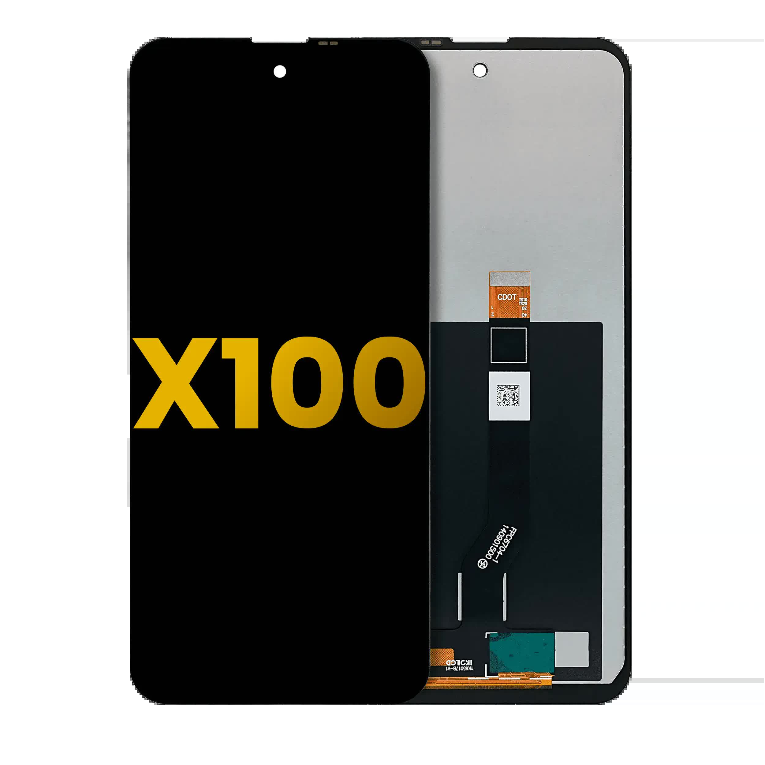 LCD Display ohne Rahmen für Nokia X100 5G (professionell aufgearbeitet)