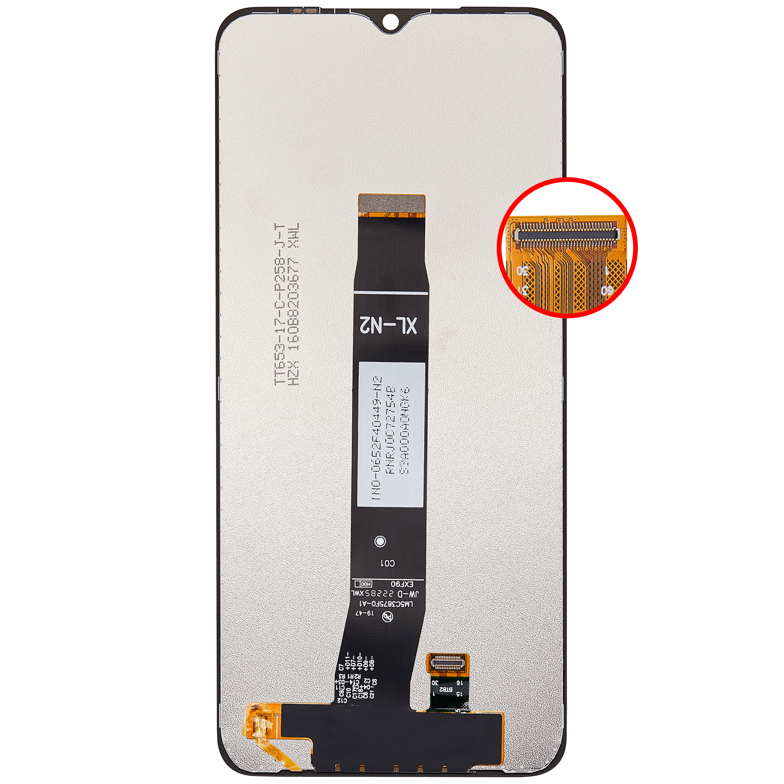 LCD Display ohne Rahmen für Xiaomi Redmi A1 / Xiaomi Redmi A1+ / Redmi A2 / Redmi A2+ (Aftermarket Plus) – Bild 4