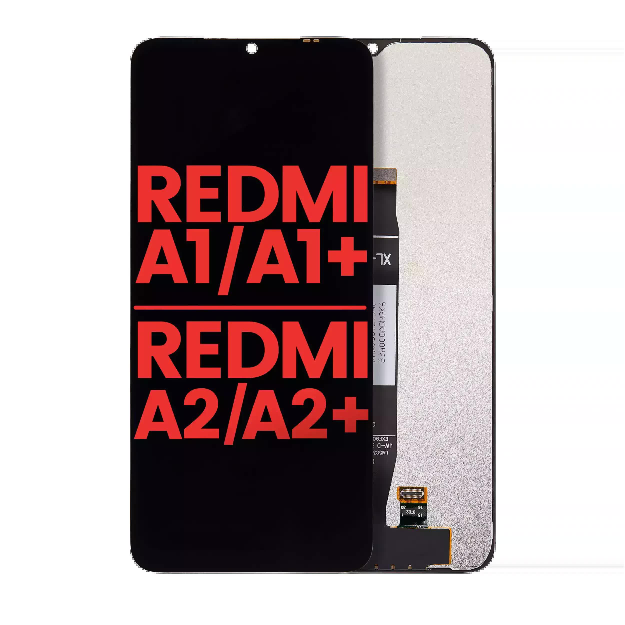 LCD Display ohne Rahmen für Xiaomi Redmi A1 / Xiaomi Redmi A1+ / Redmi A2 / Redmi A2+ (Aftermarket Plus)