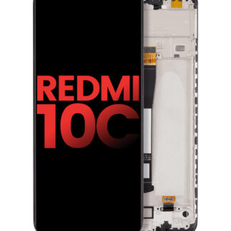 LCD Display mit Rahmen für Xiaomi Redmi 10C (Aftermarket Plus)