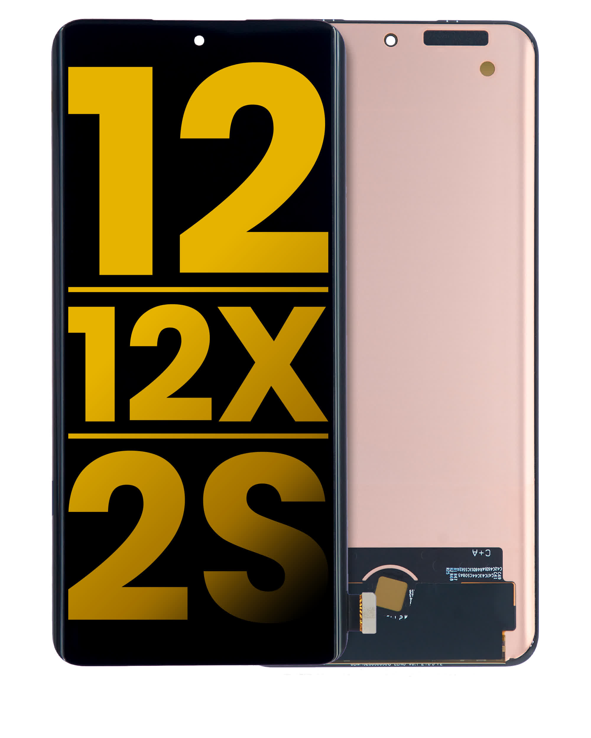 OLED Display ohne Rahmen für Xiaomi 12 / 12X / 12s (professionell aufgearbeitet)