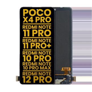 OLED Display ohne Rahmen für Xiaomi Poco X4 Pro 5G / Redmi Note 11 Pro 4G / Note 11 Pro 5G / Note 11 Pro+ 5G / Redmi Note 10 Pro / Redmi Note 10 Pr