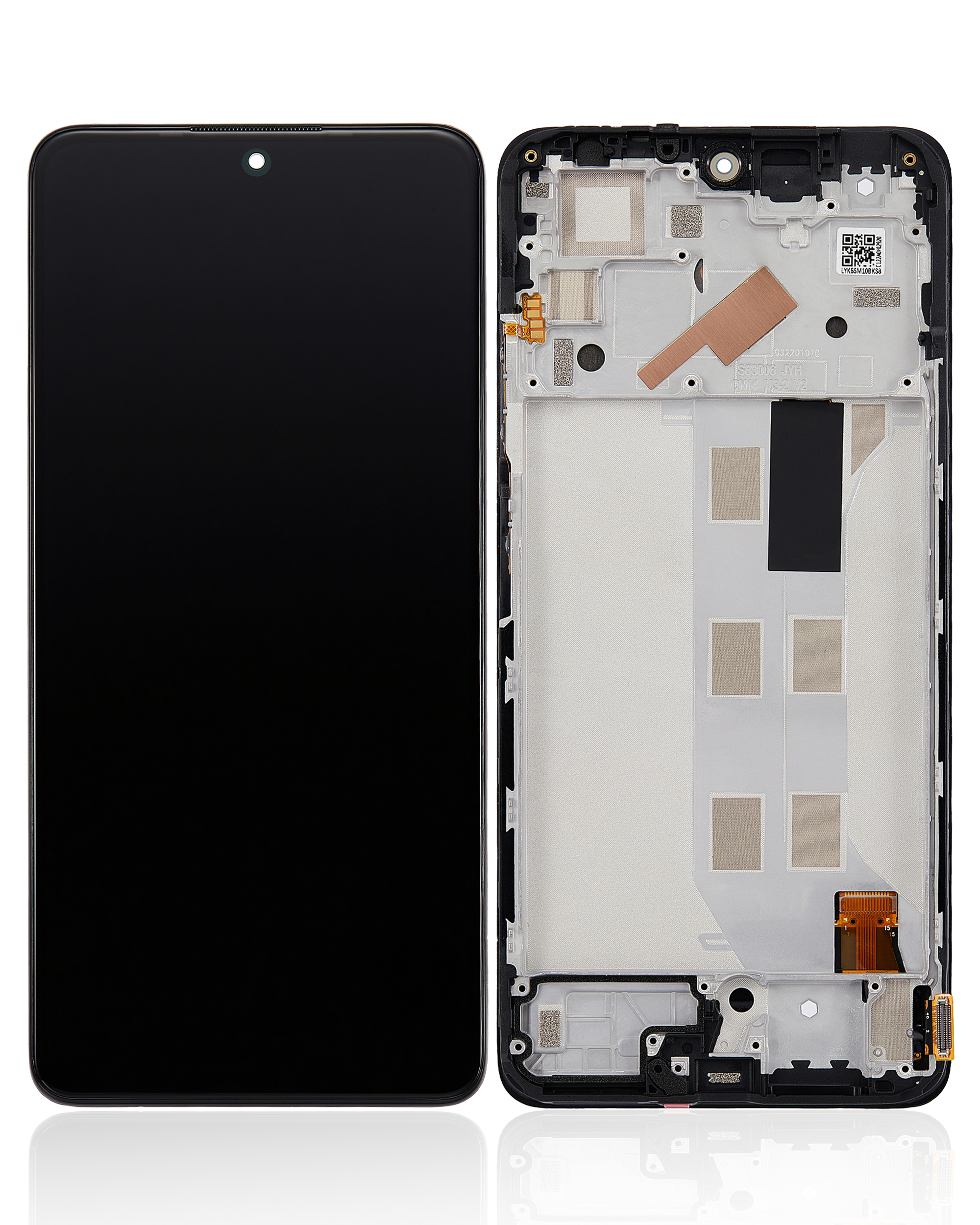 OLED Display mit Rahmen für Xiaomi Redmi Note 11 Pro / Note 11 Pro 5G / Xiaomi Poco X4 Pro 5G / Redmi Note 11E Pro (professionell aufgearbeitet) – Bild 2