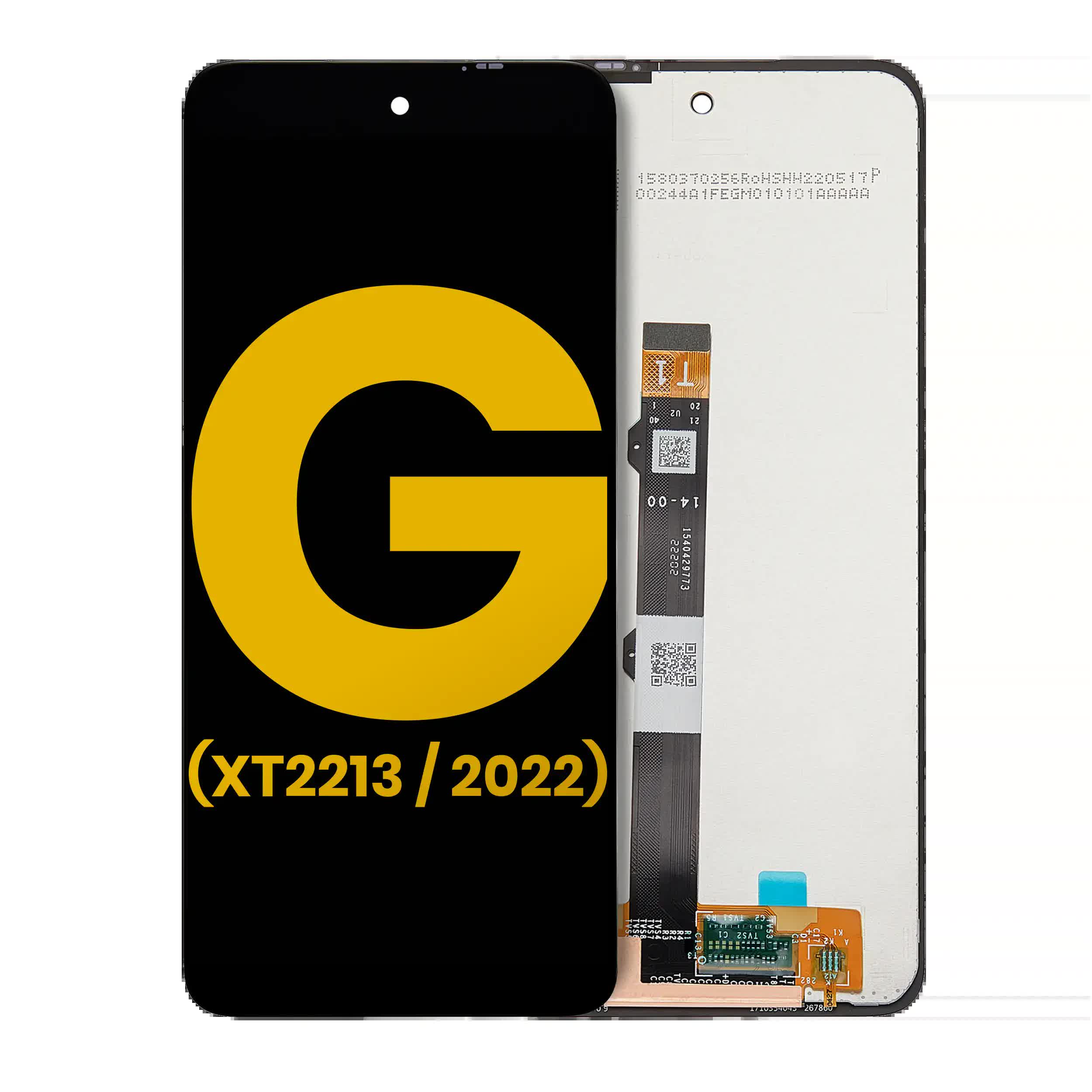 LCD Display ohne Rahmen für Motorola Moto G 5G (XT2213 / 2022) (professionell aufgearbeitet)