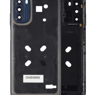 Mittelrahmen mit Kameraglas für Motorola Moto G 5G (XT2213 / 2022) (Moonlight Gray)