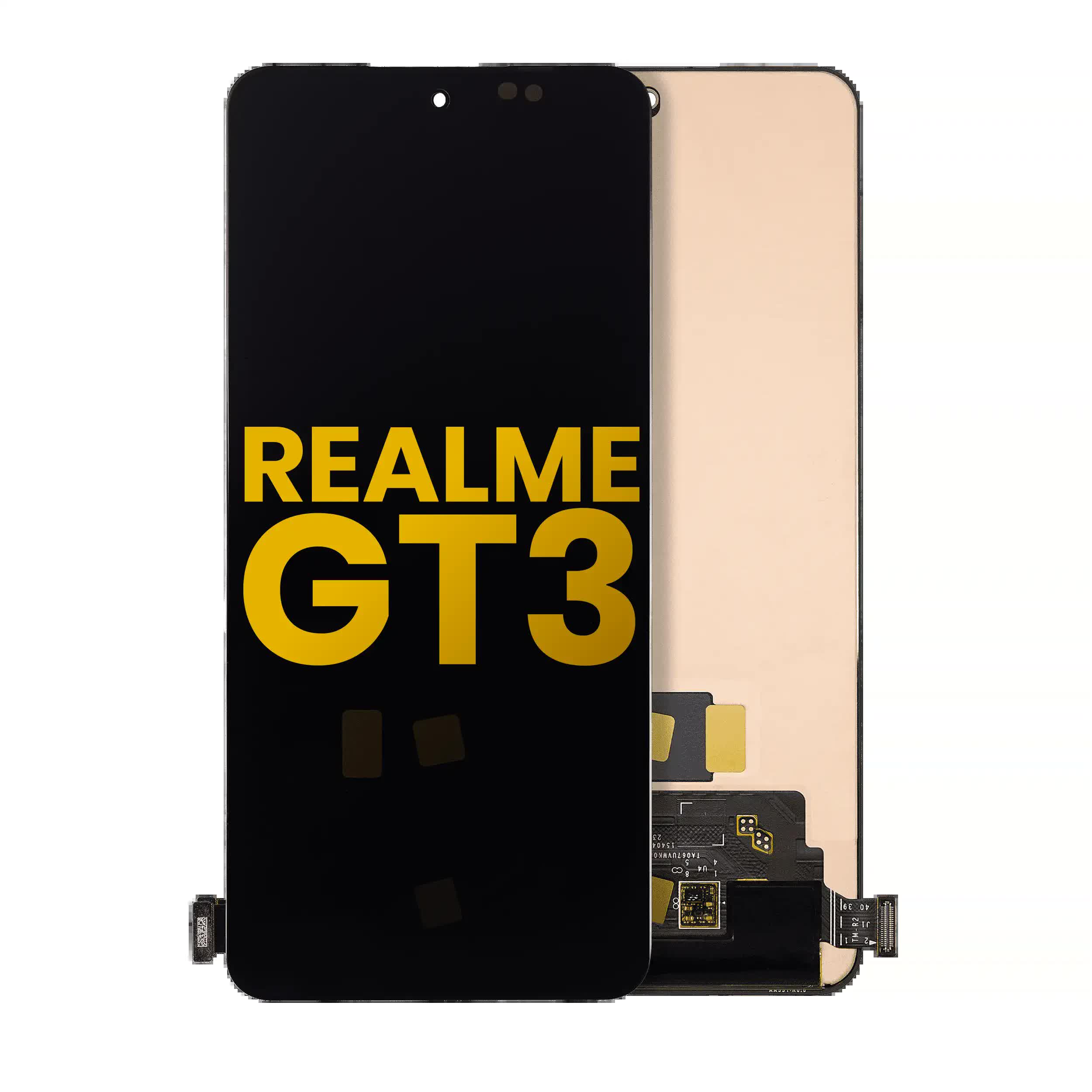 OLED Display ohne Rahmen für Realme GT3 (professionell aufgearbeitet)
