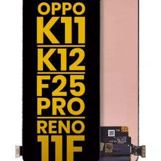 OLED Display ohne Rahmen für OPPO K11 / K12 / F25 Pro / Reno 11F (professionell aufgearbeitet)