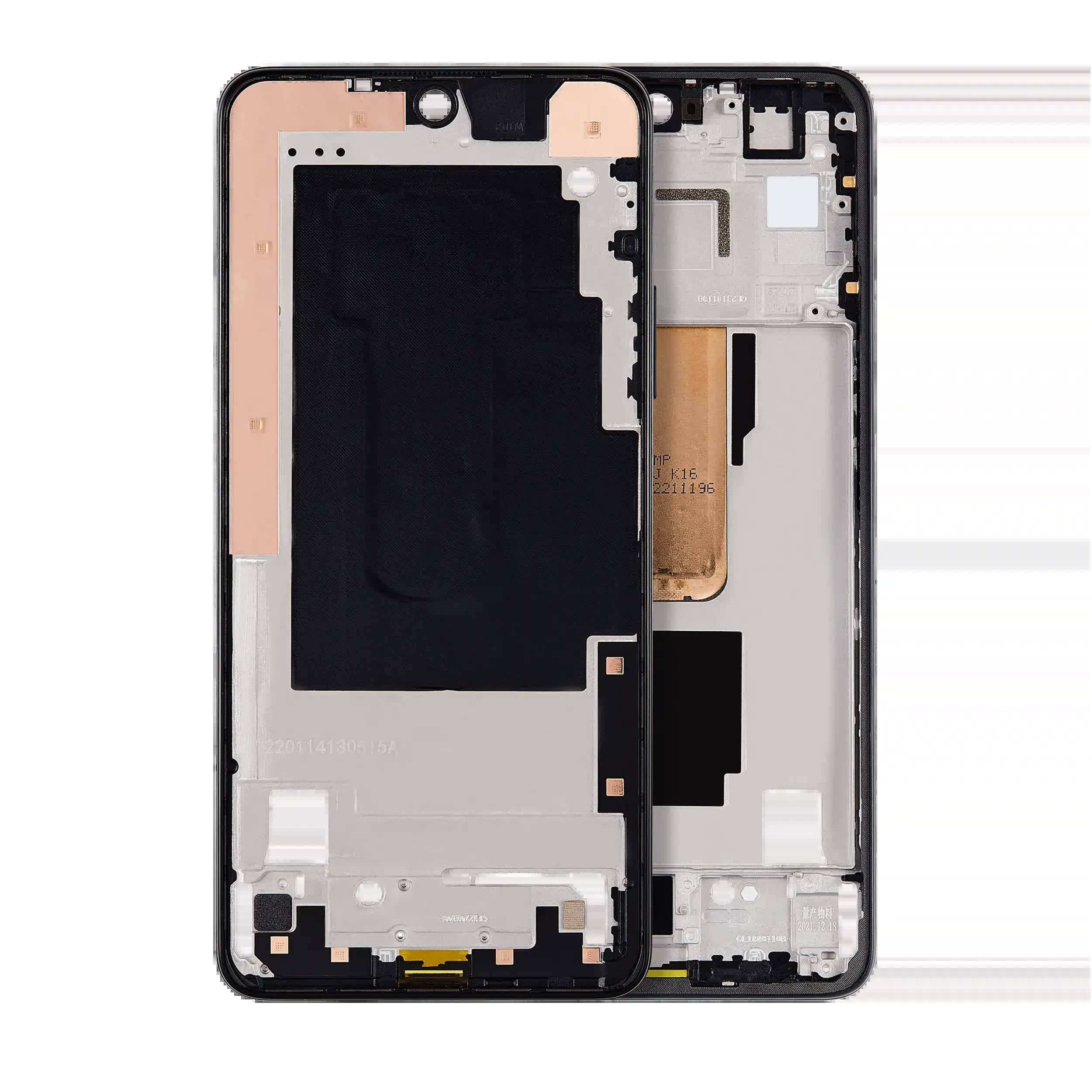 Mittelrahmen für Xiaomi Redmi Note 11 Pro Plus 5G (Mysterious Black)