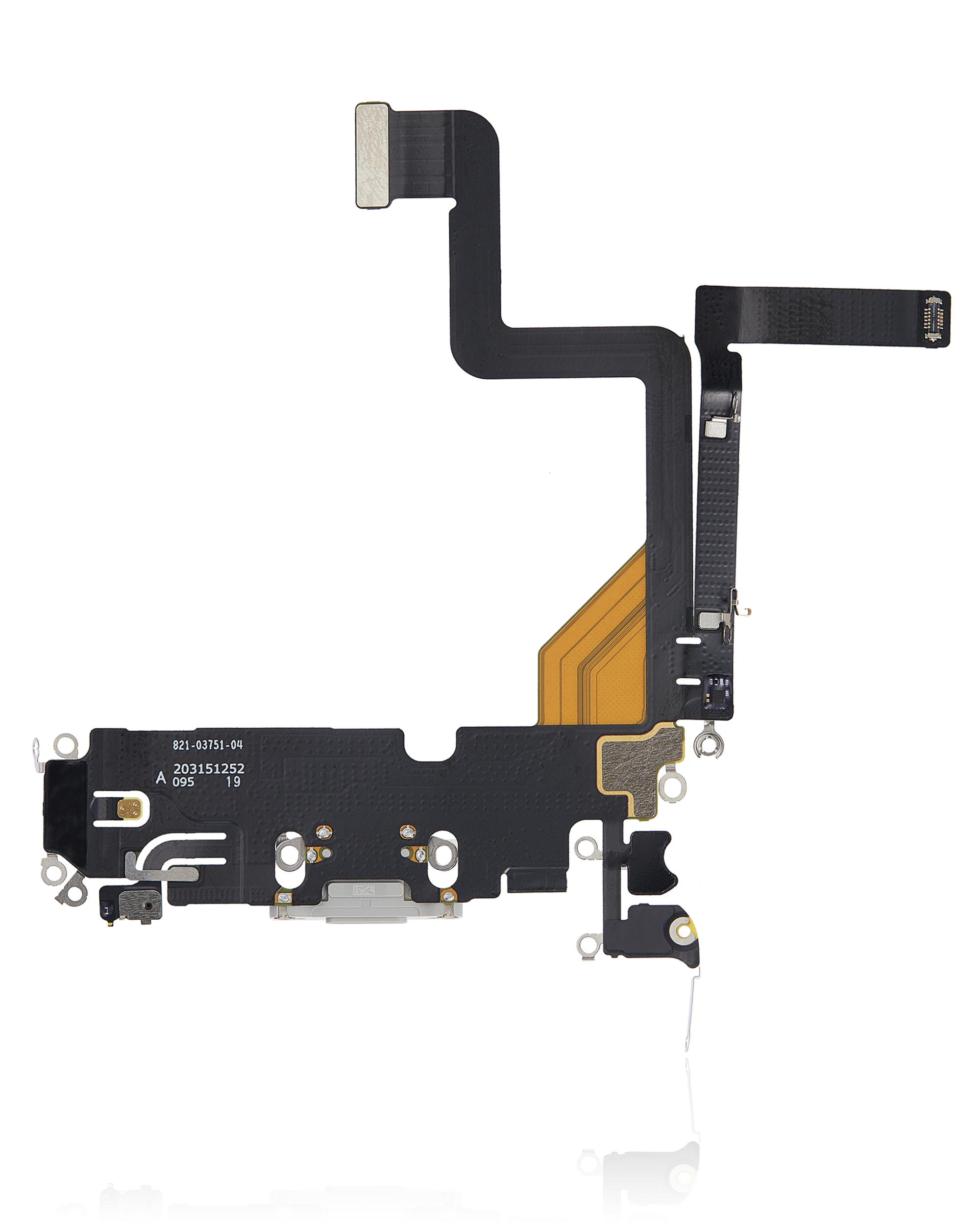 Ladebuchse Flexkabel für iPhone 14 Pro (Premium) (Silver (Silber)) – Bild 3