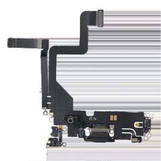 Ladebuchse Flexkabel für iPhone 14 Pro (Premium) (Space Black)