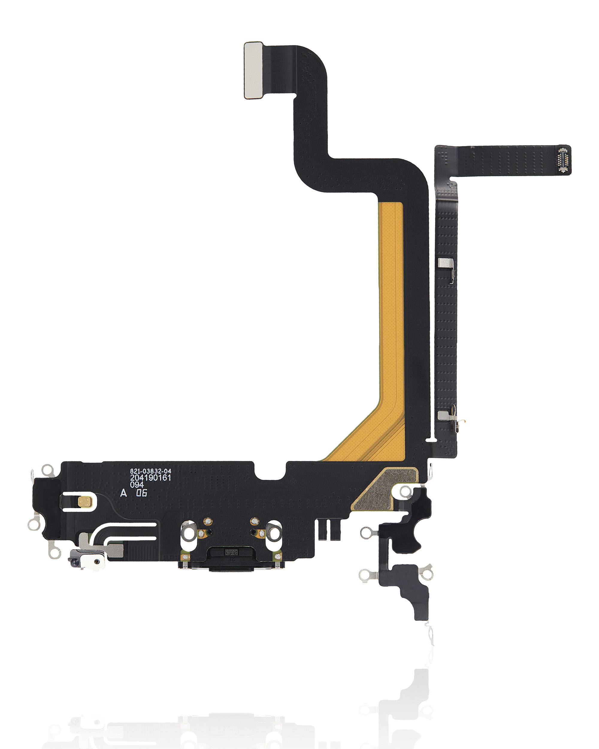 Ladebuchse Flexkabel für iPhone 14 Pro Max (Premium) (Space Black) – Bild 3