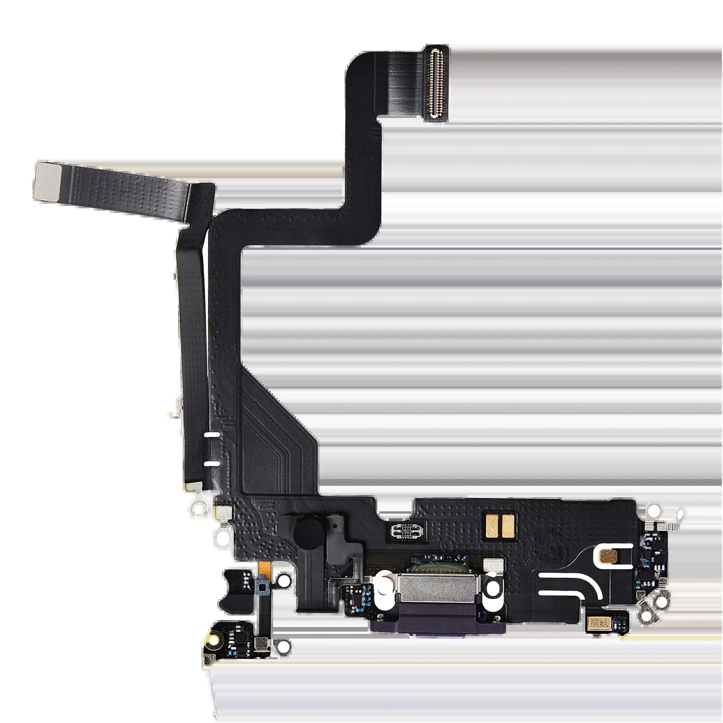 Ladebuchse Flexkabel für iPhone 14 Pro (Premium) (Deep Purple)