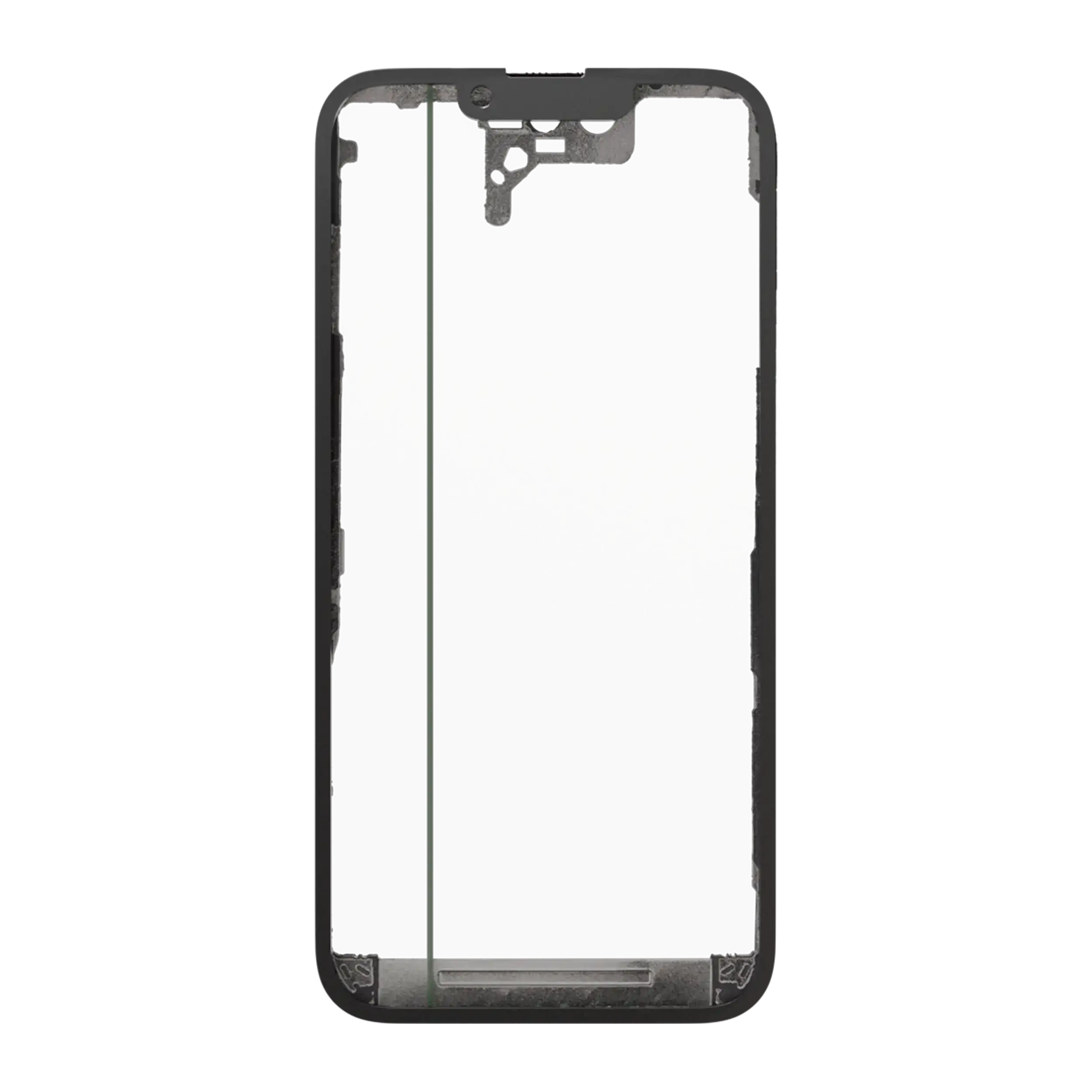 3 in 1 (Glas mit OCA vormontiert + Rahmen) für iPhone 14 (OCA Master) – Bild 2