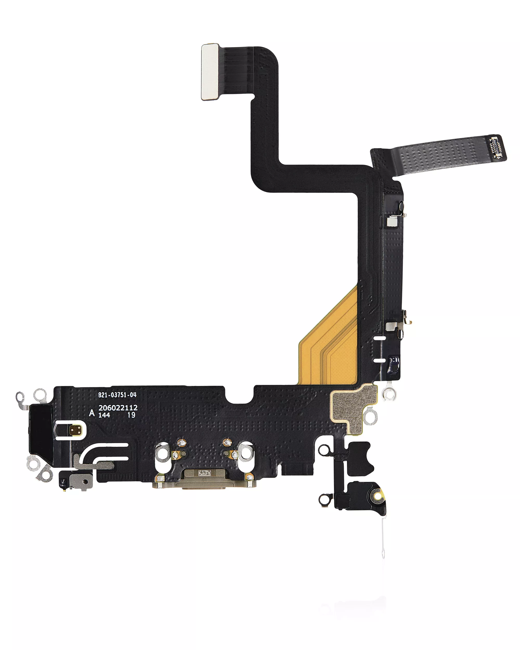 Ladebuchse Flexkabel für iPhone 14 Pro (Aftermarket Plus) (Gold) – Bild 2