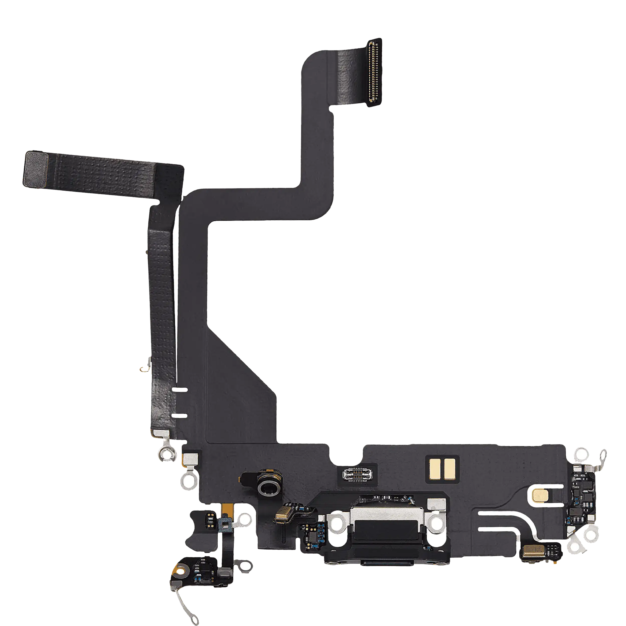 Ladebuchse Flexkabel für iPhone 14 Pro (Aftermarket Plus) (Gold) – Bild 6