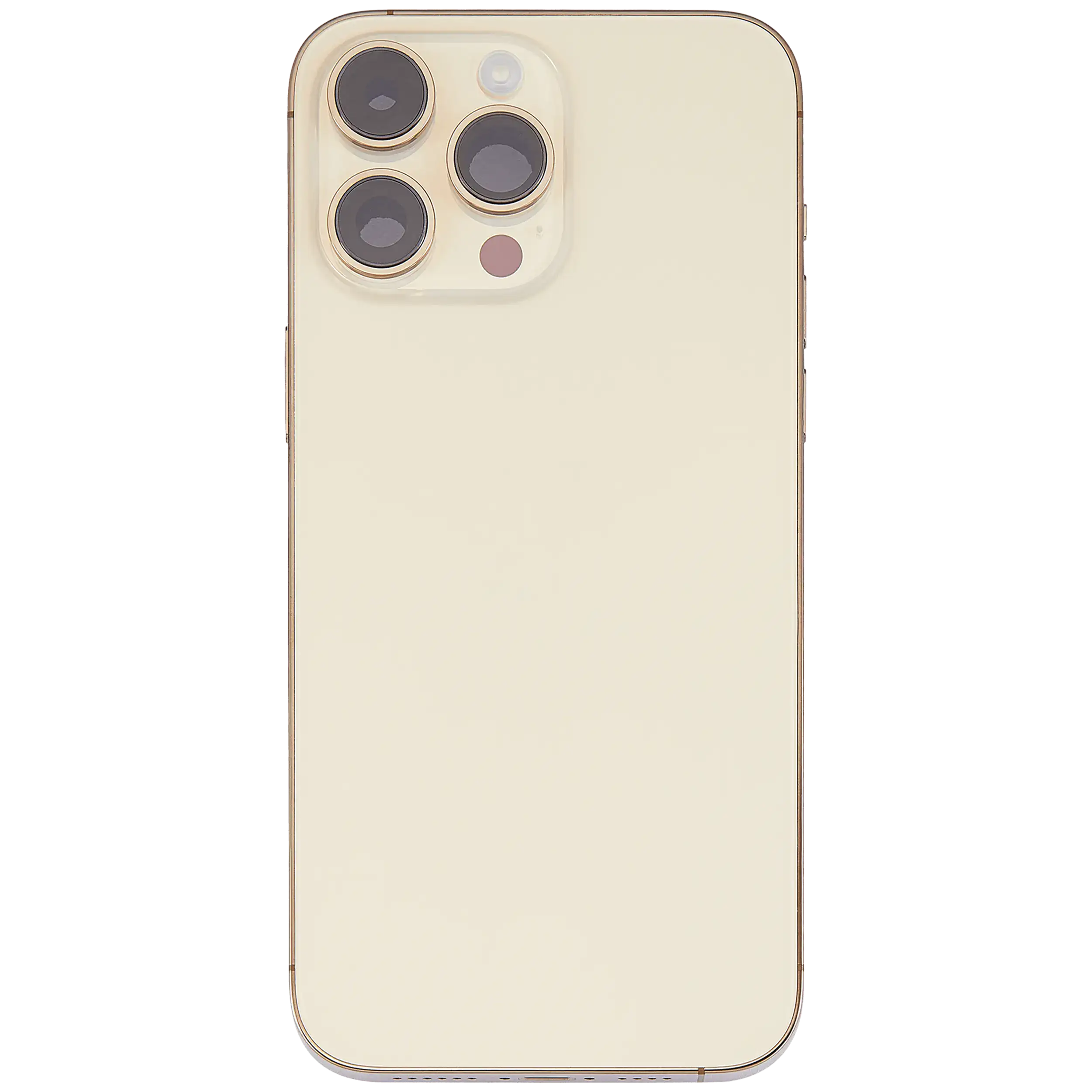 Rückgehäuse mit Kleinteilen für iPhone 14 Pro Max (US-Version) (ausgebautes Originalteil: Grade B) (Gold) – Bild 3