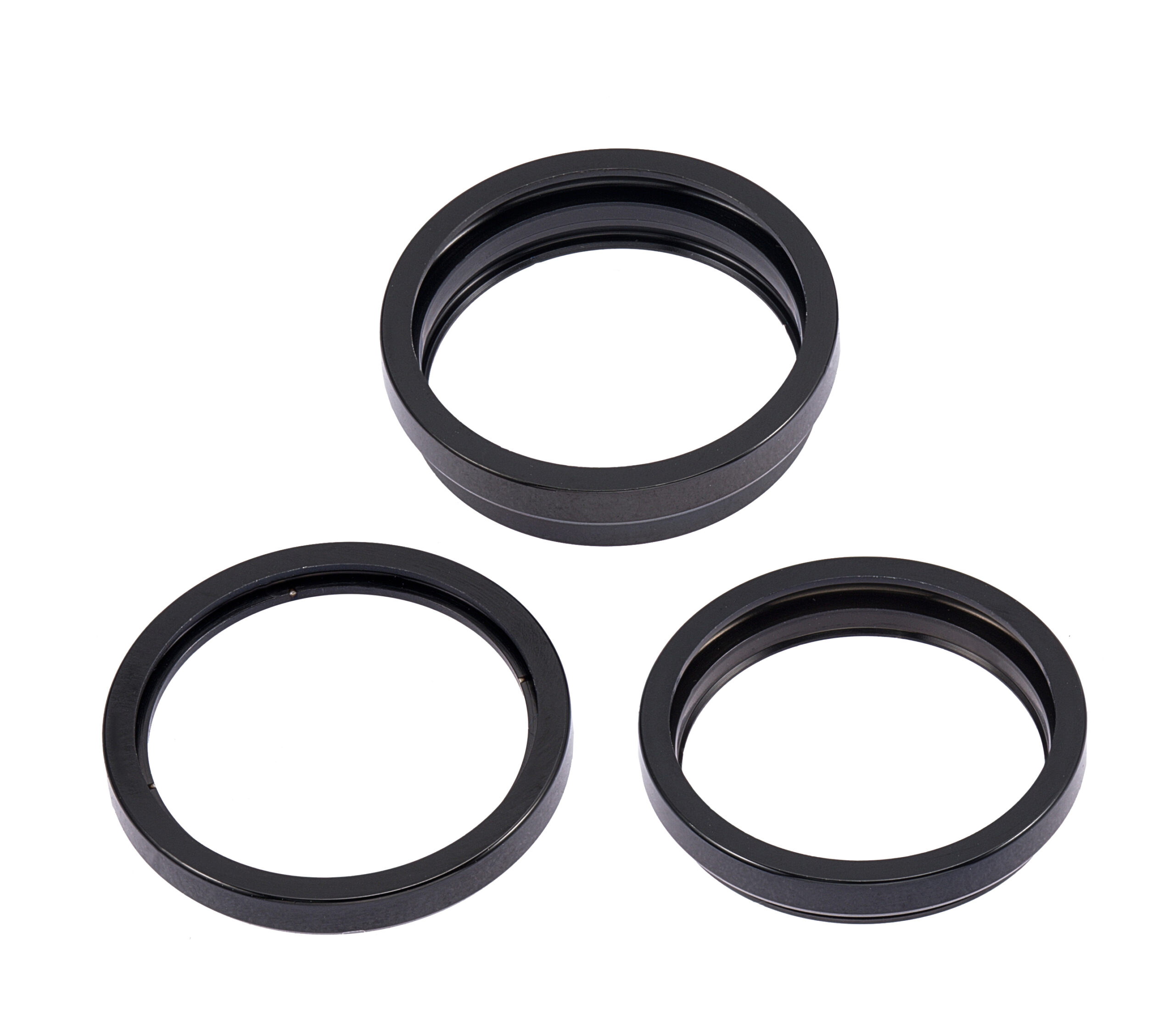 Rückkamera-Blendenring einzeln für iPhone 14 Pro / 14 Pro Max (Space Black) (3-teiliges Set) – Bild 3