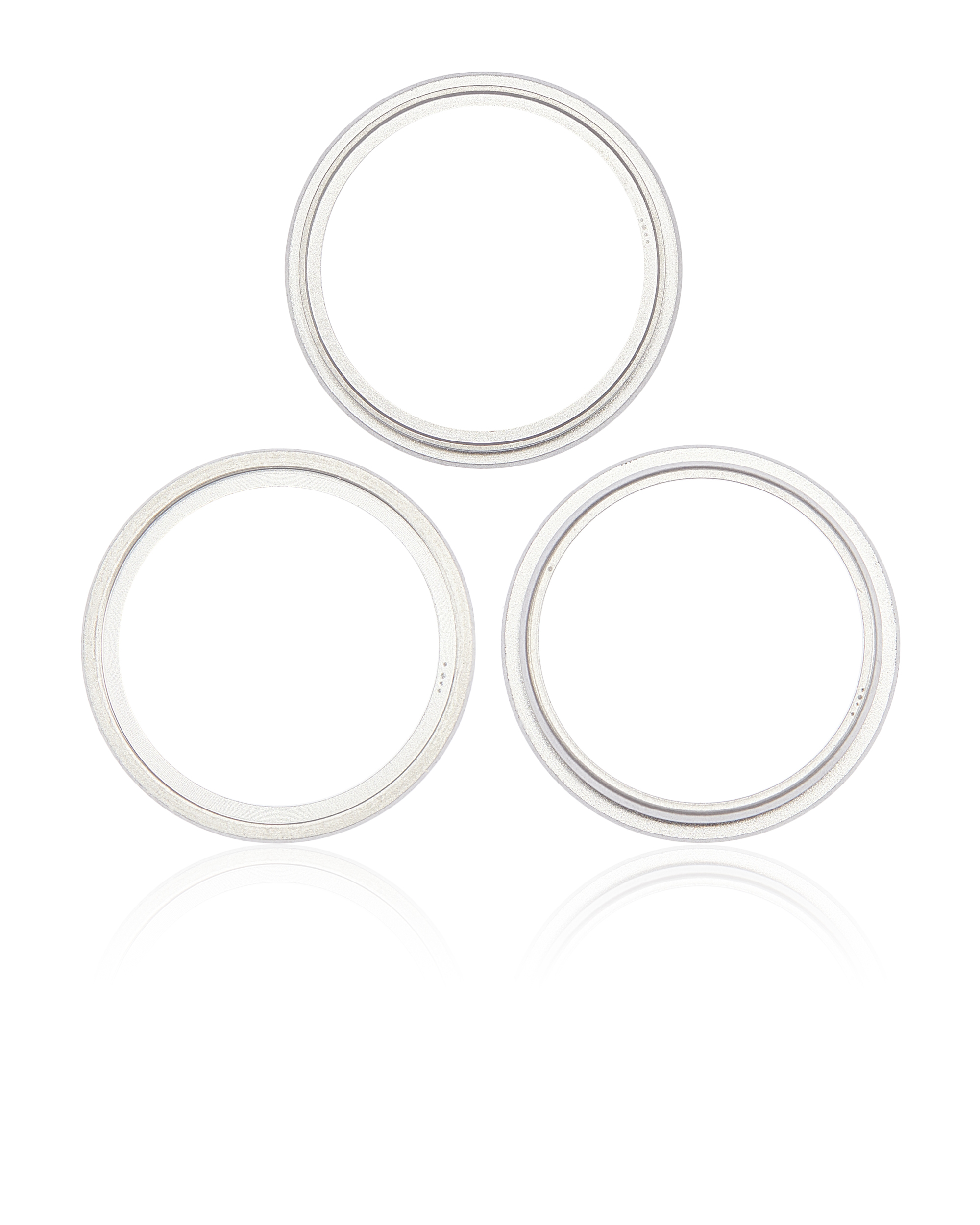 Rückkamera-Blendenring einzeln für iPhone 14 Pro / 14 Pro Max (Silver (Silber)) (3-teiliges Set) – Bild 2