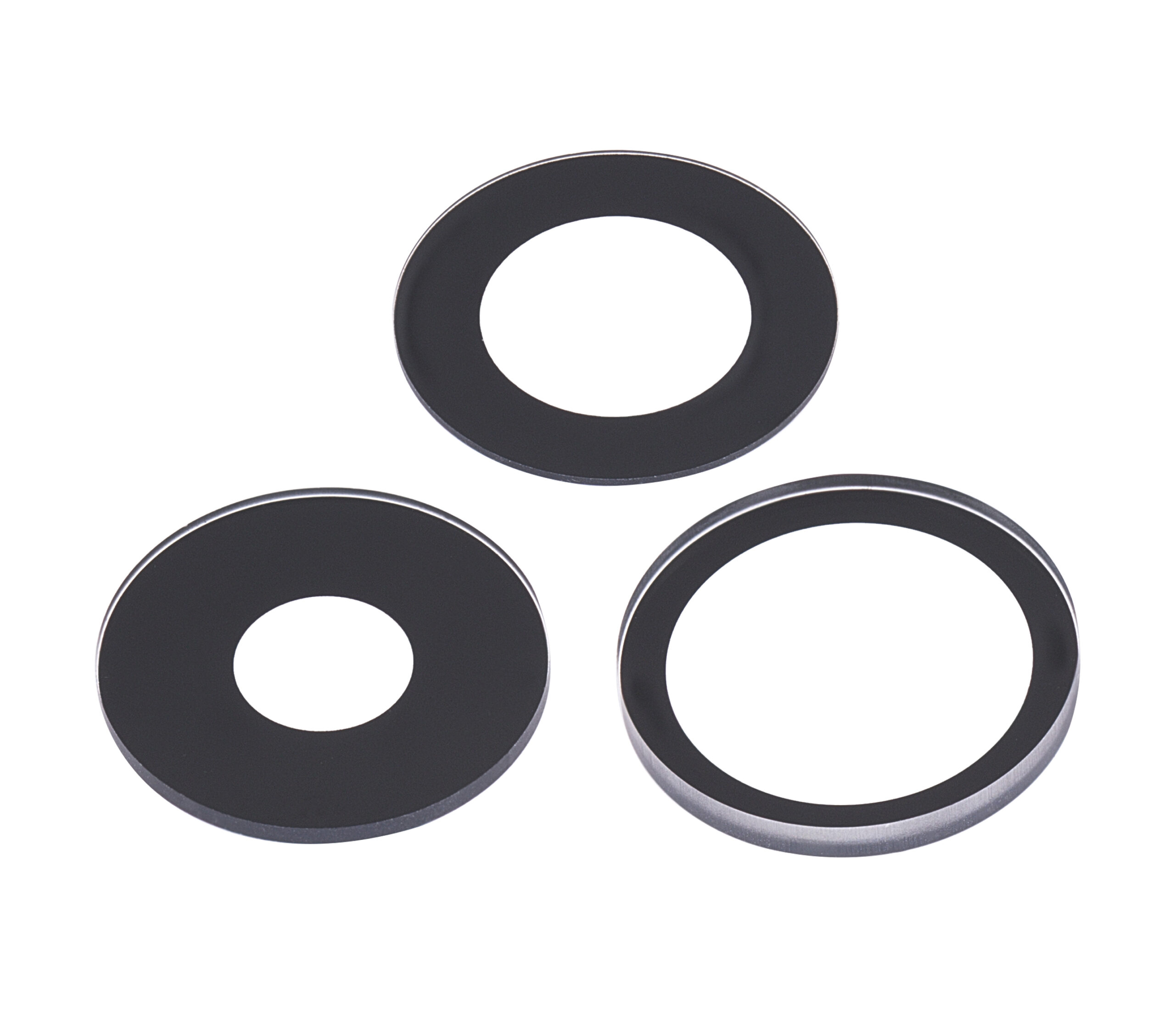 Rückkamera-Glas (nur Glas) mit Klebefolie für iPhone 14 Pro / 14 Pro Max (3-teiliges Set) (Aftermarket Plus) – Bild 4