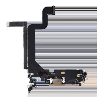 Ladebuchse Flexkabel für iPhone 14 Pro Max (Premium) (Gold)